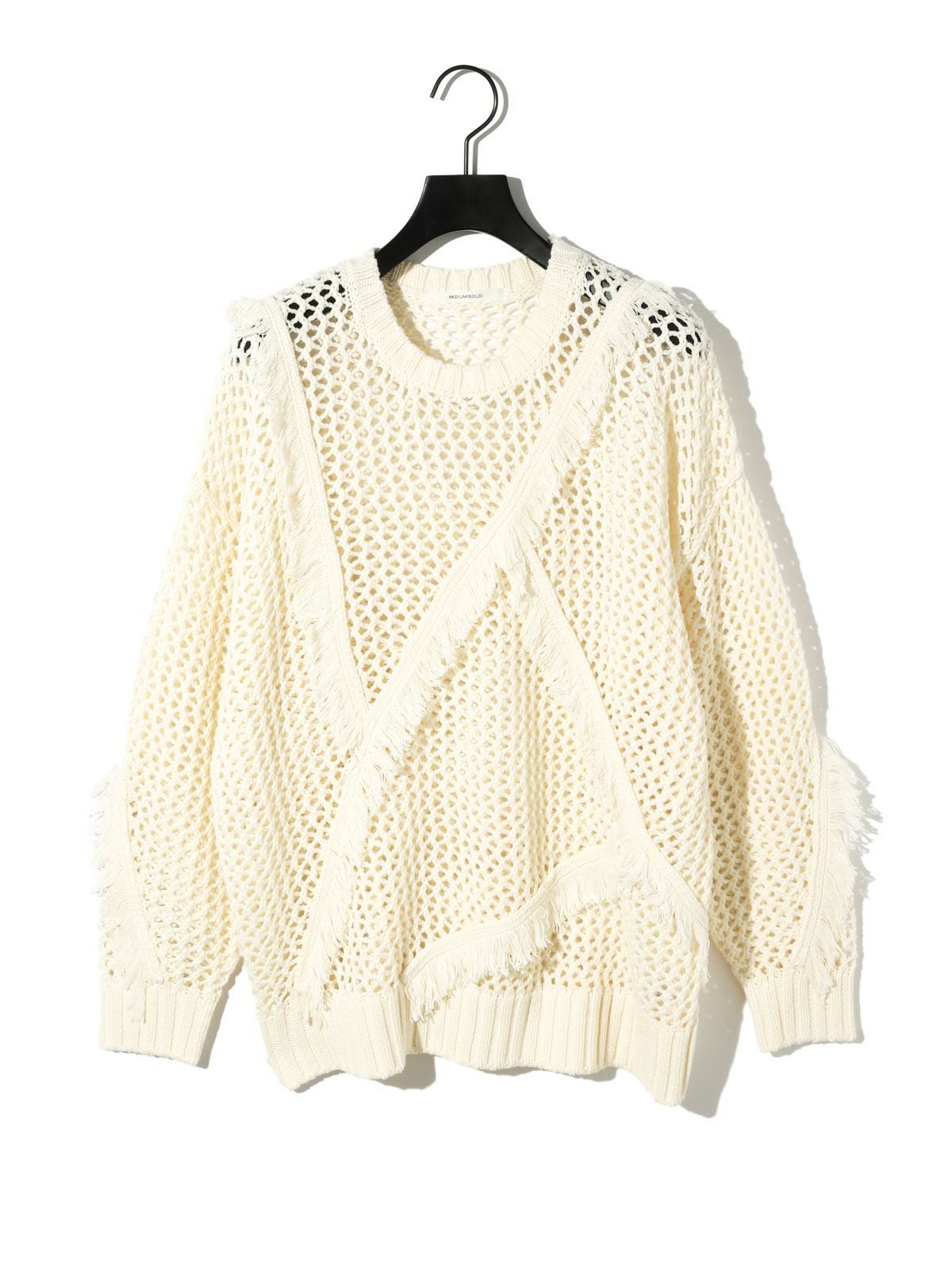 MIDIUMISOLID for Ladies フリンジメッシュプルオーバー[A]｜ MARcourt