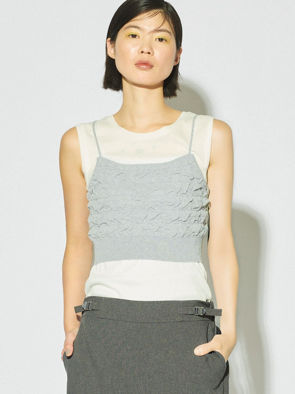 MIDIUMISOLID for Ladies ジャガードビスチェ[A]｜ MARcourt ONLINE