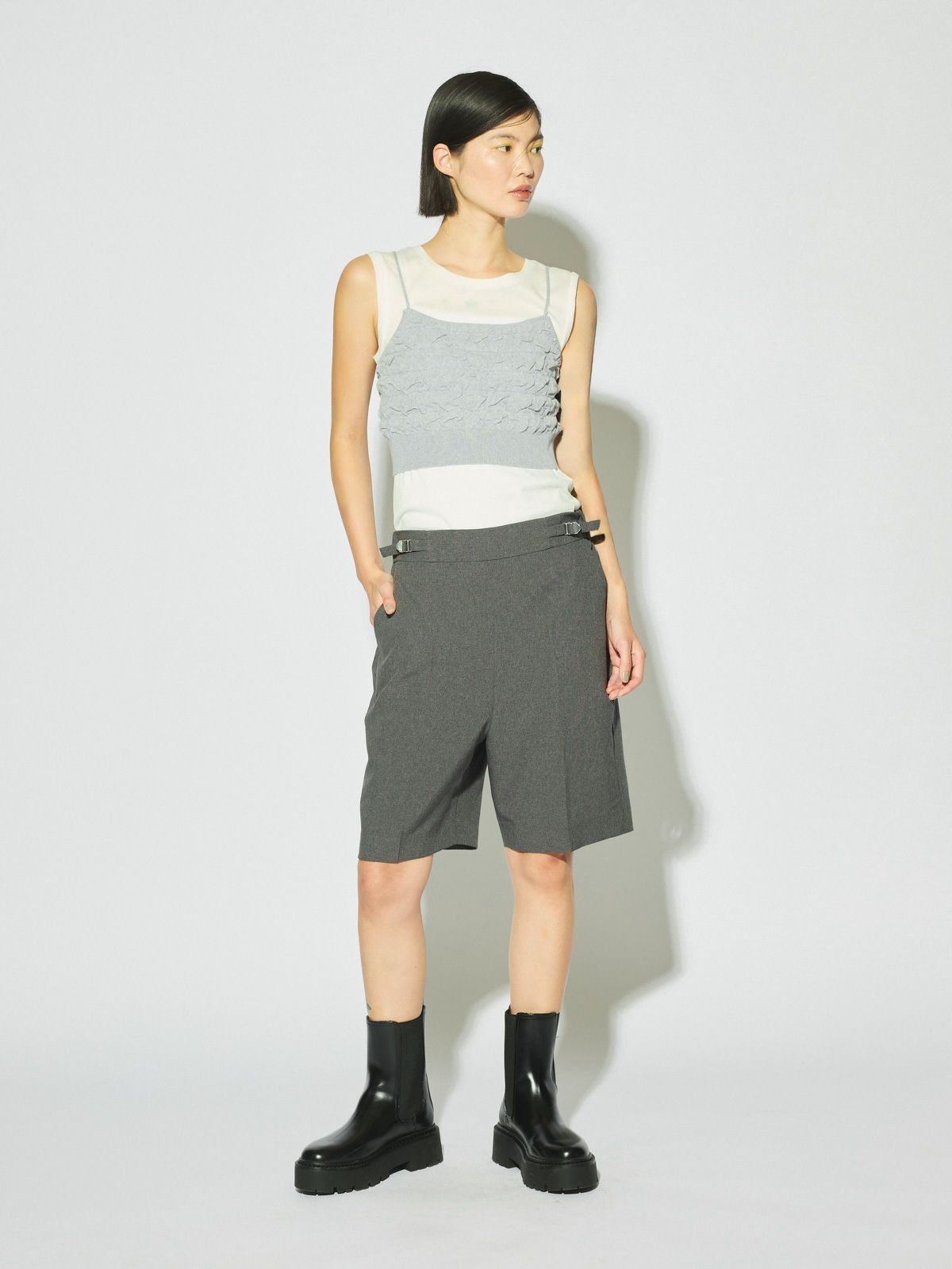 MIDIUMISOLID for Ladies ジャガードビスチェ[A]｜ MARcourt ONLINE