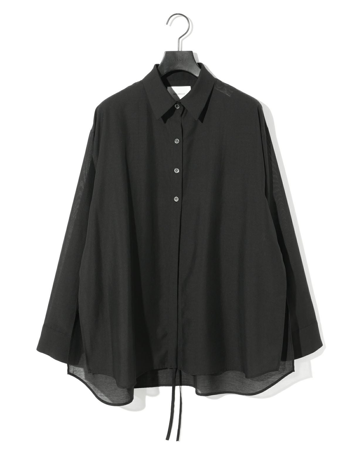 nanMIDIUMISOLID for Ladiesドローストリングシャツ MIDIUMISOLID for Ladies ドローストリングシャツ｜ MARcourt ONLINE