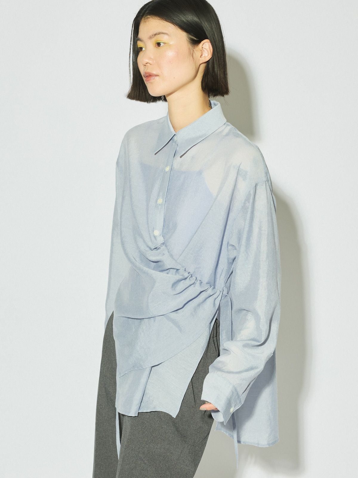 MIDIUMISOLID for Ladies ドローストリングシャツ｜ MARcourt ONLINE