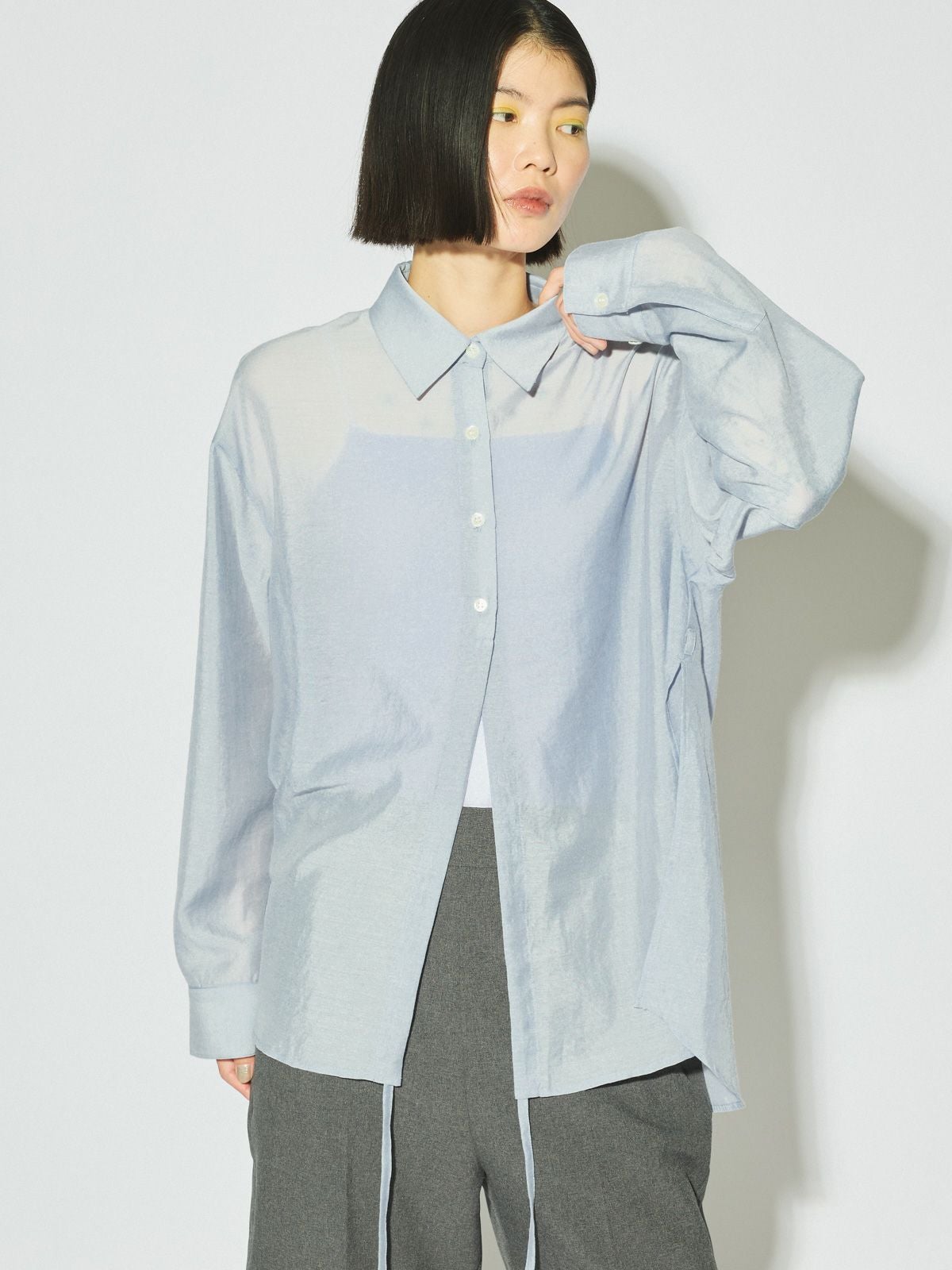 MIDIUMISOLID for Ladies ドローストリングシャツ｜ MARcourt ONLINE