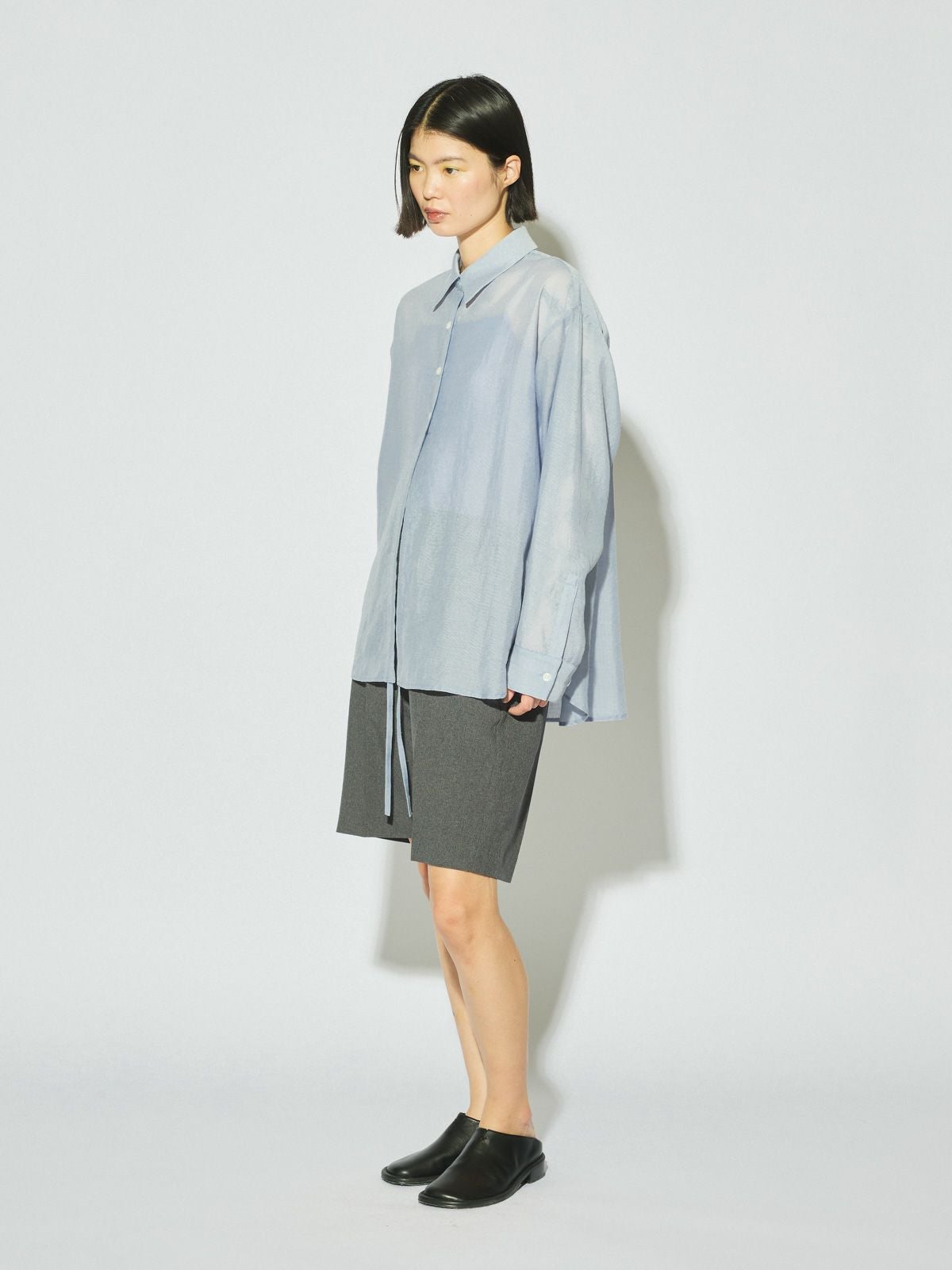 MIDIUMISOLID for Ladies ドローストリングシャツ｜ MARcourt ONLINE