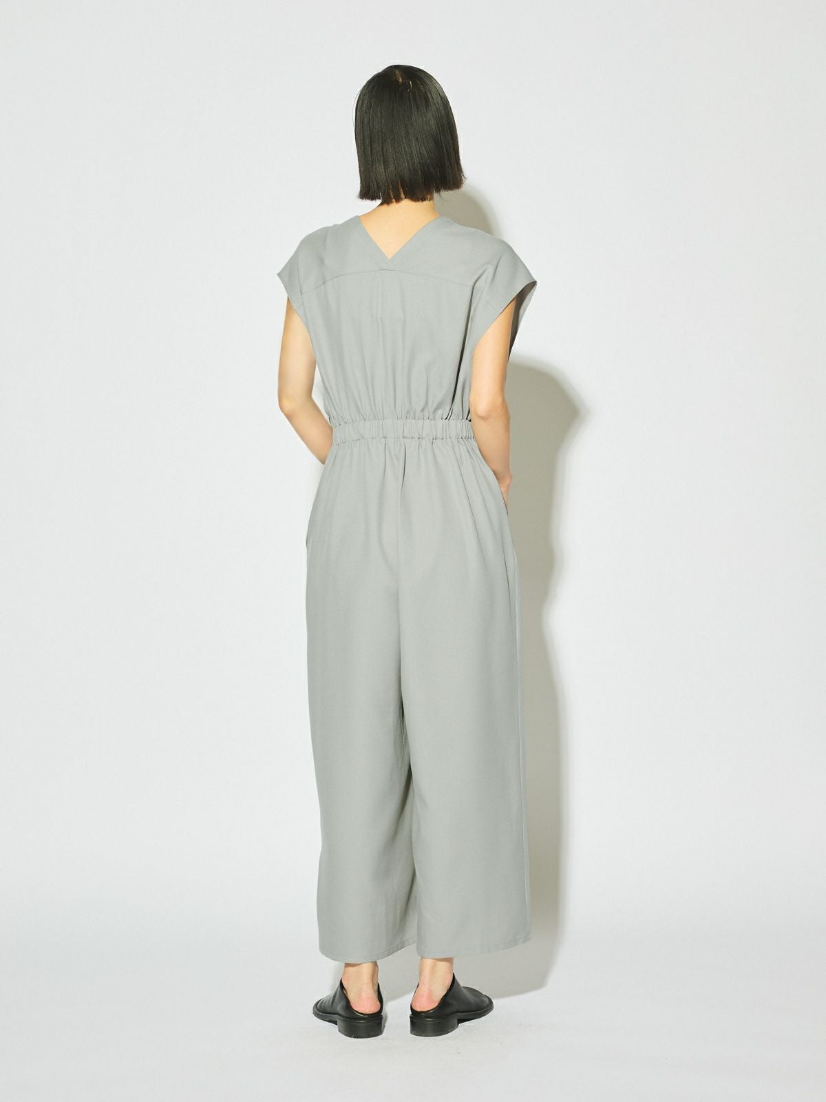 MIDIUMISOLID for Ladies Vネックオールインワン[A]｜ MARcourt ONLINE