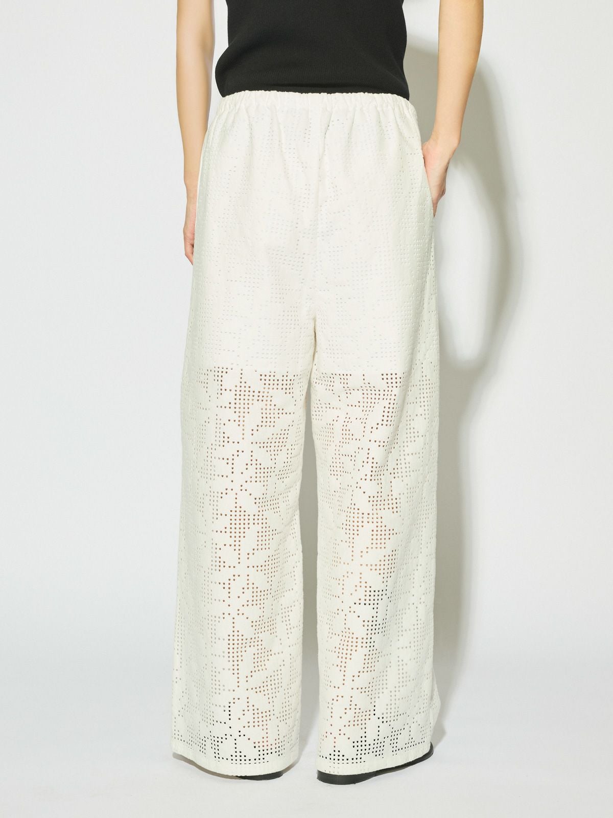 MIDIUMISOLID for Ladies レースイージーパンツ[A]｜ MARcourt ONLINE