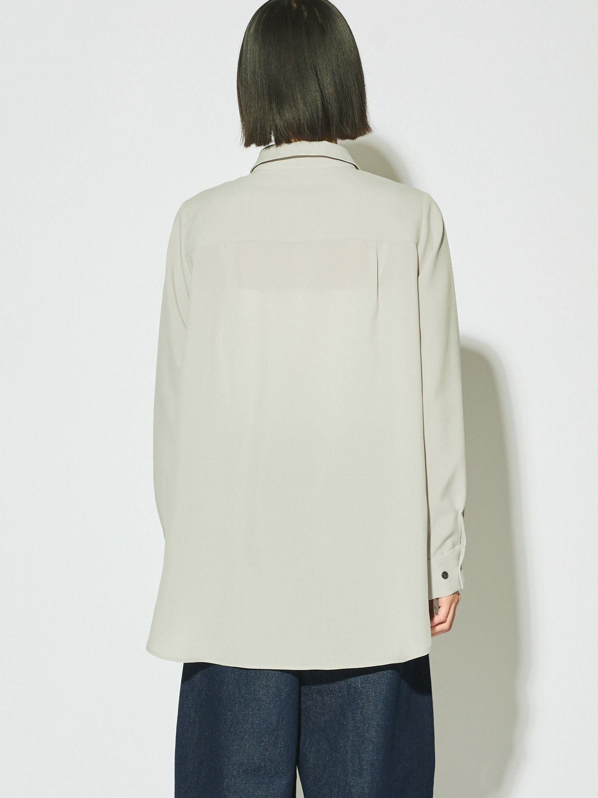 MIDIUMISOLID for Ladies ベーシックロングシャツ[A]｜ MARcourt