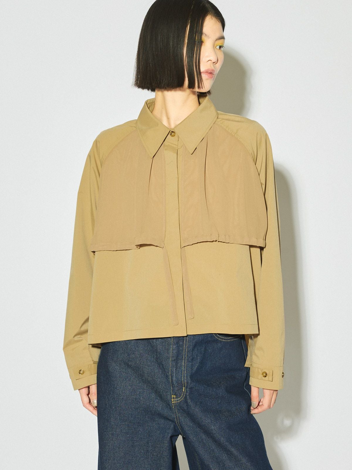 めーみ MIDIUMISOLID for Ladies トレンチシャツ[A]｜ MARcourt ONLINE STORE