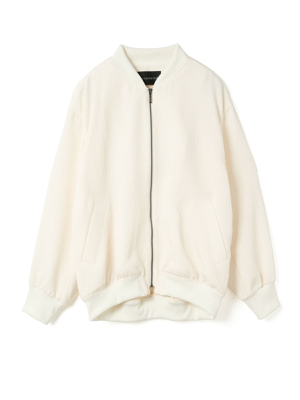 mizuiro ind ジャカードジップブルゾン｜ MARcourt ONLINE STORE