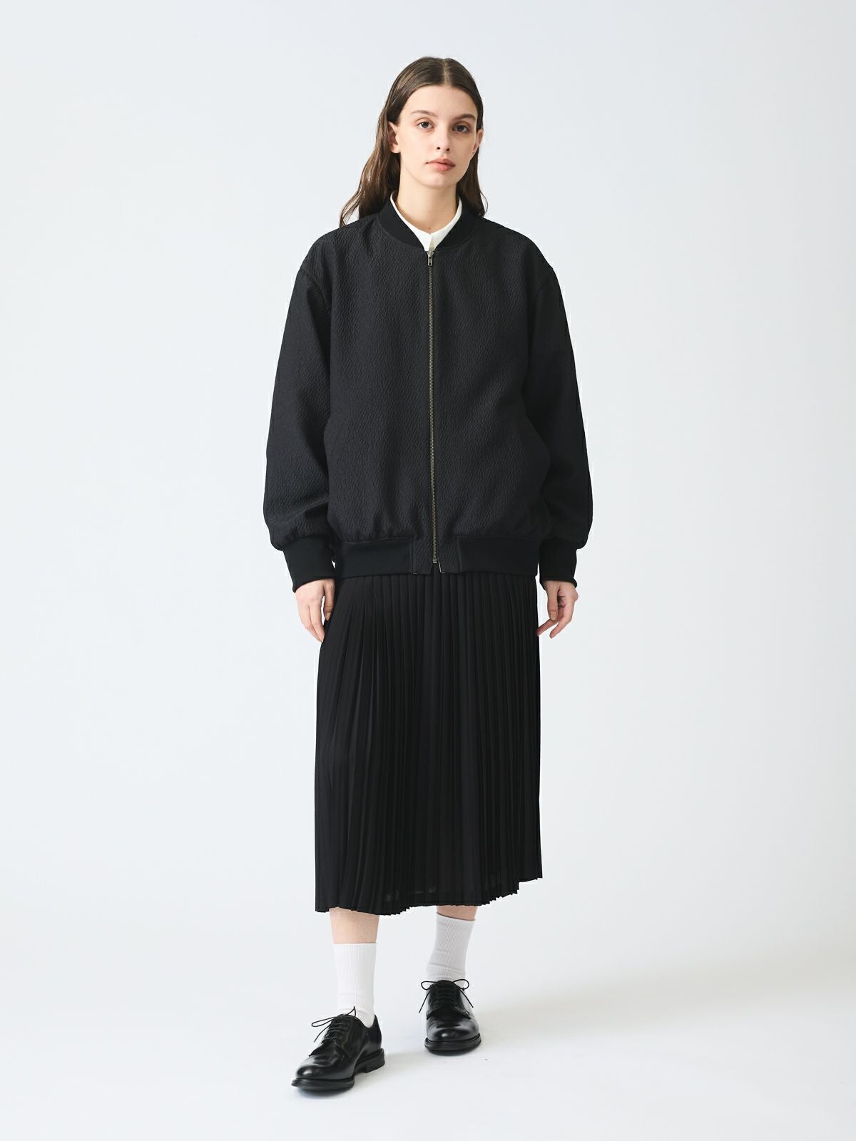mizuiro ind ジャカードジップブルゾン｜ MARcourt ONLINE STORE