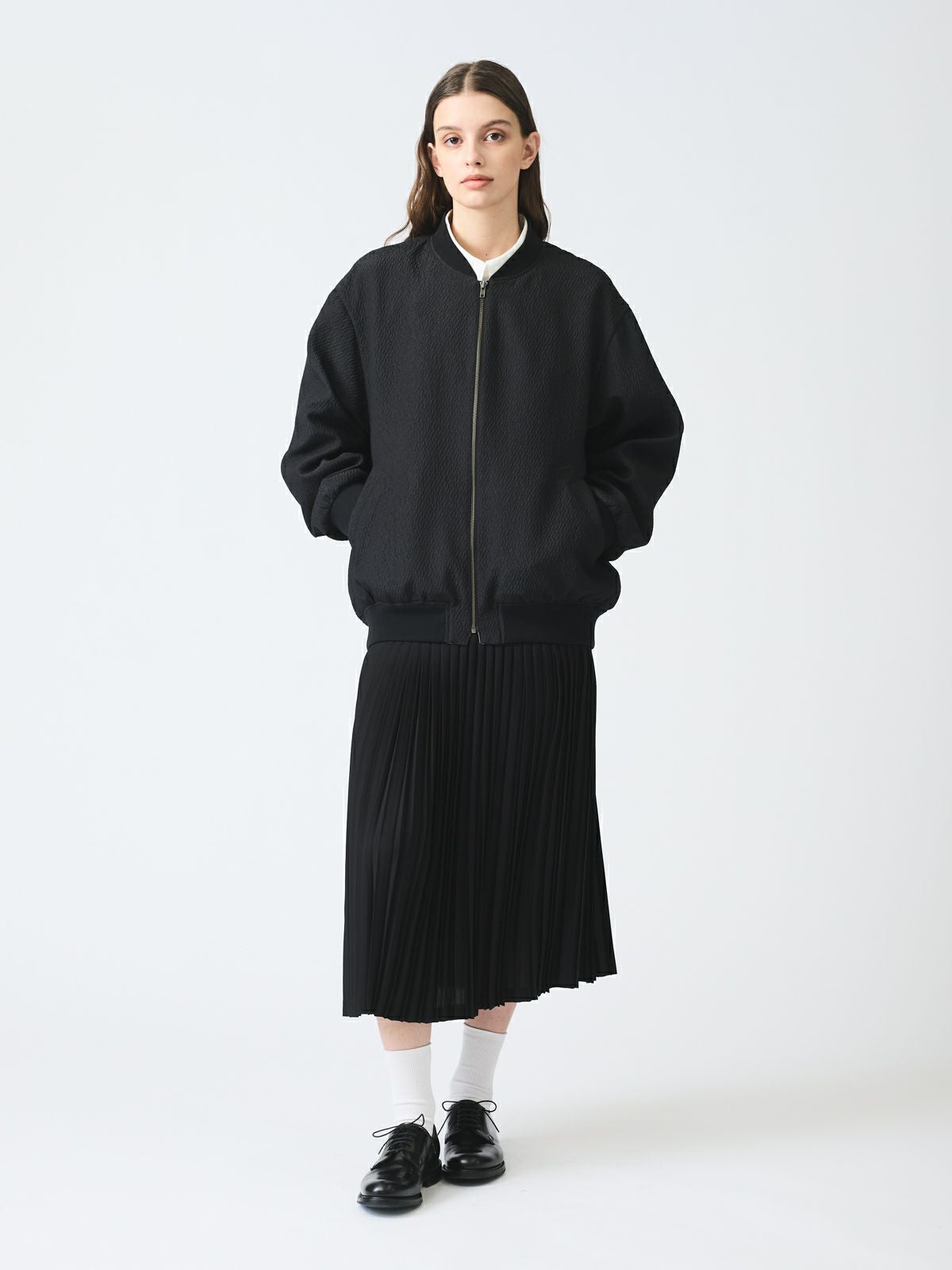 mizuiro ind ジャカードジップブルゾン｜ MARcourt ONLINE STORE
