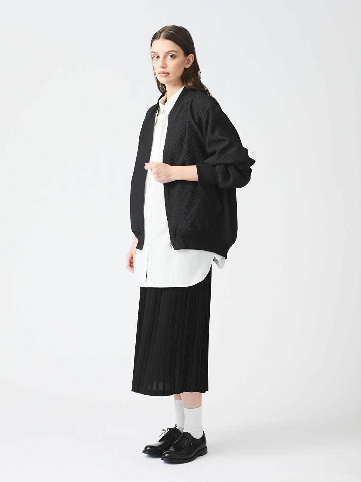 mizuiro ind ジャカードジップブルゾン｜ MARcourt ONLINE STORE