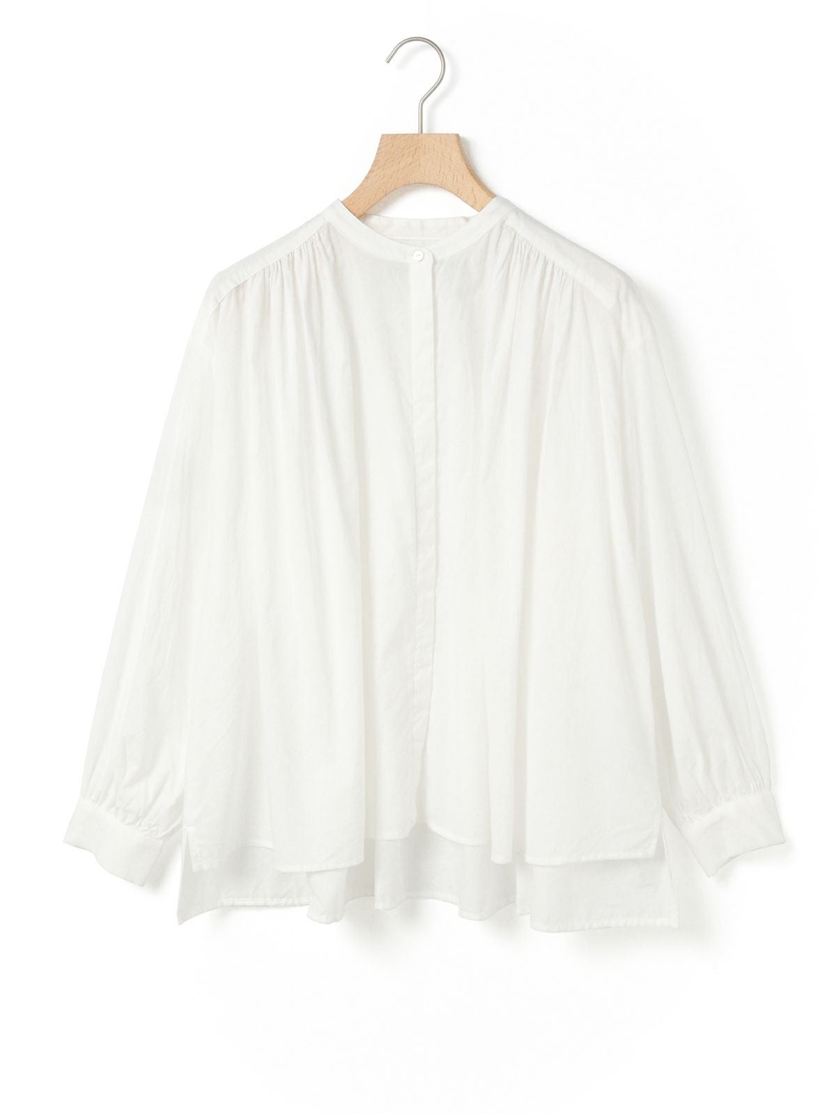 MidiUmi ギャザーワイドシャツ｜ MARcourt ONLINE STORE - マーコート