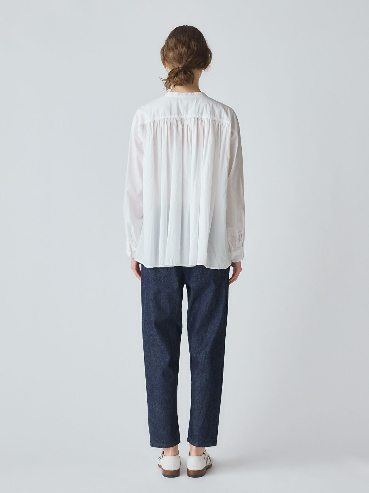 MidiUmi ギャザーワイドシャツ｜ MARcourt ONLINE STORE - マーコート