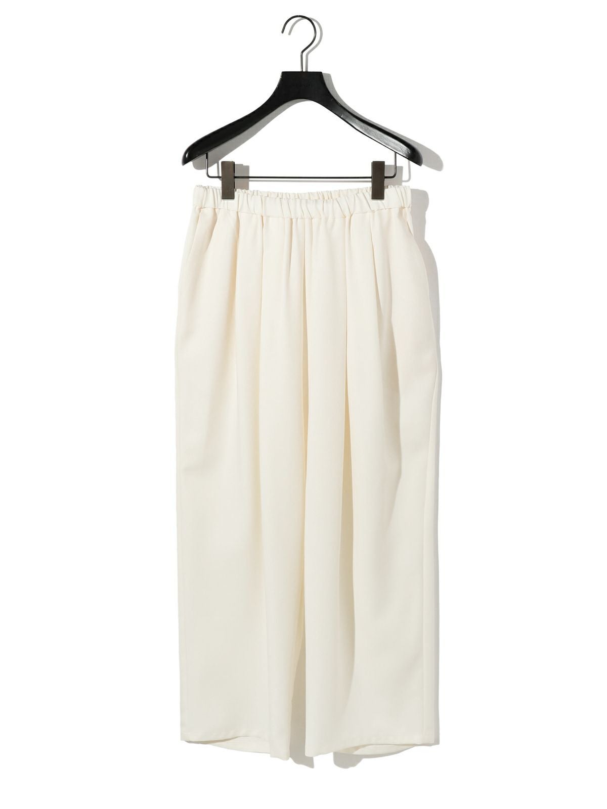 わりと美品 MIDIUMISOLID for Ladies タックワイドイージーパンツ｜ MARcourt