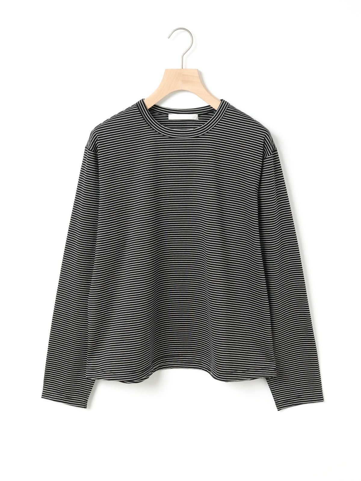 MARMARMAR ドローストリングヘムロングスリーブT(ボーダー)｜ MARcourt