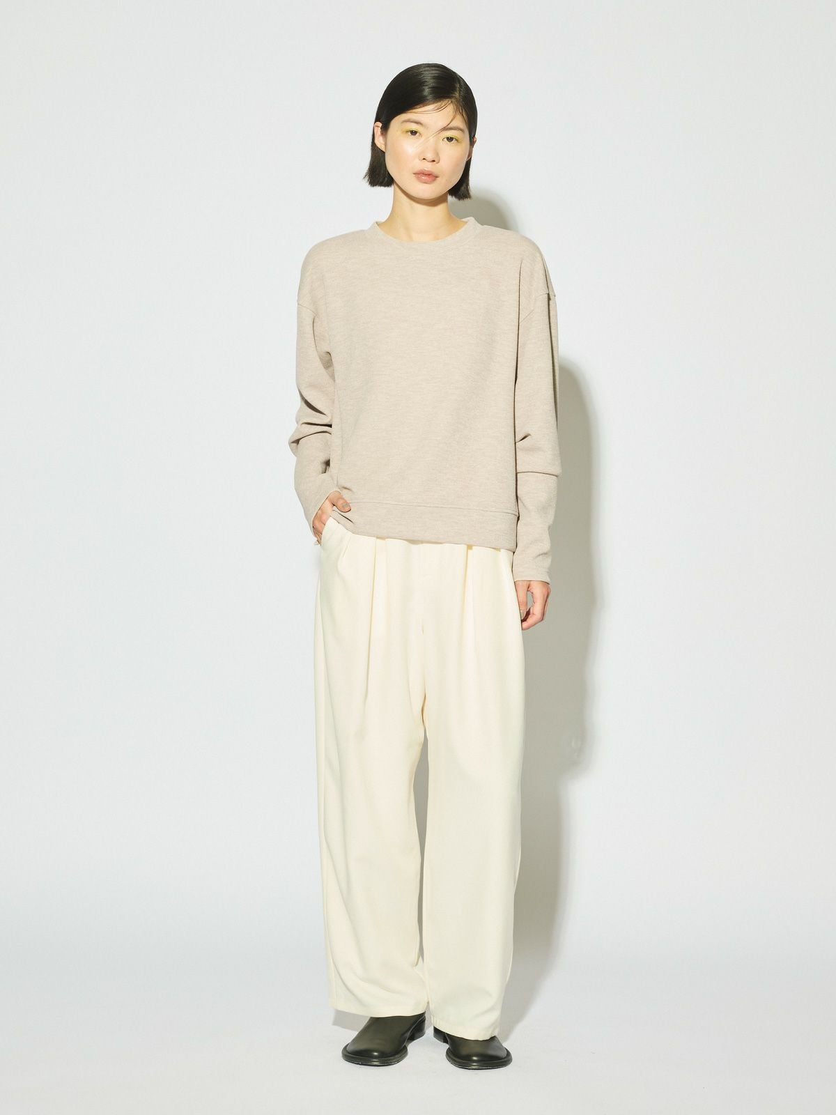 9月14日(月)正午販売終了 ]MIDIUMISOLID for Ladies タックワイド