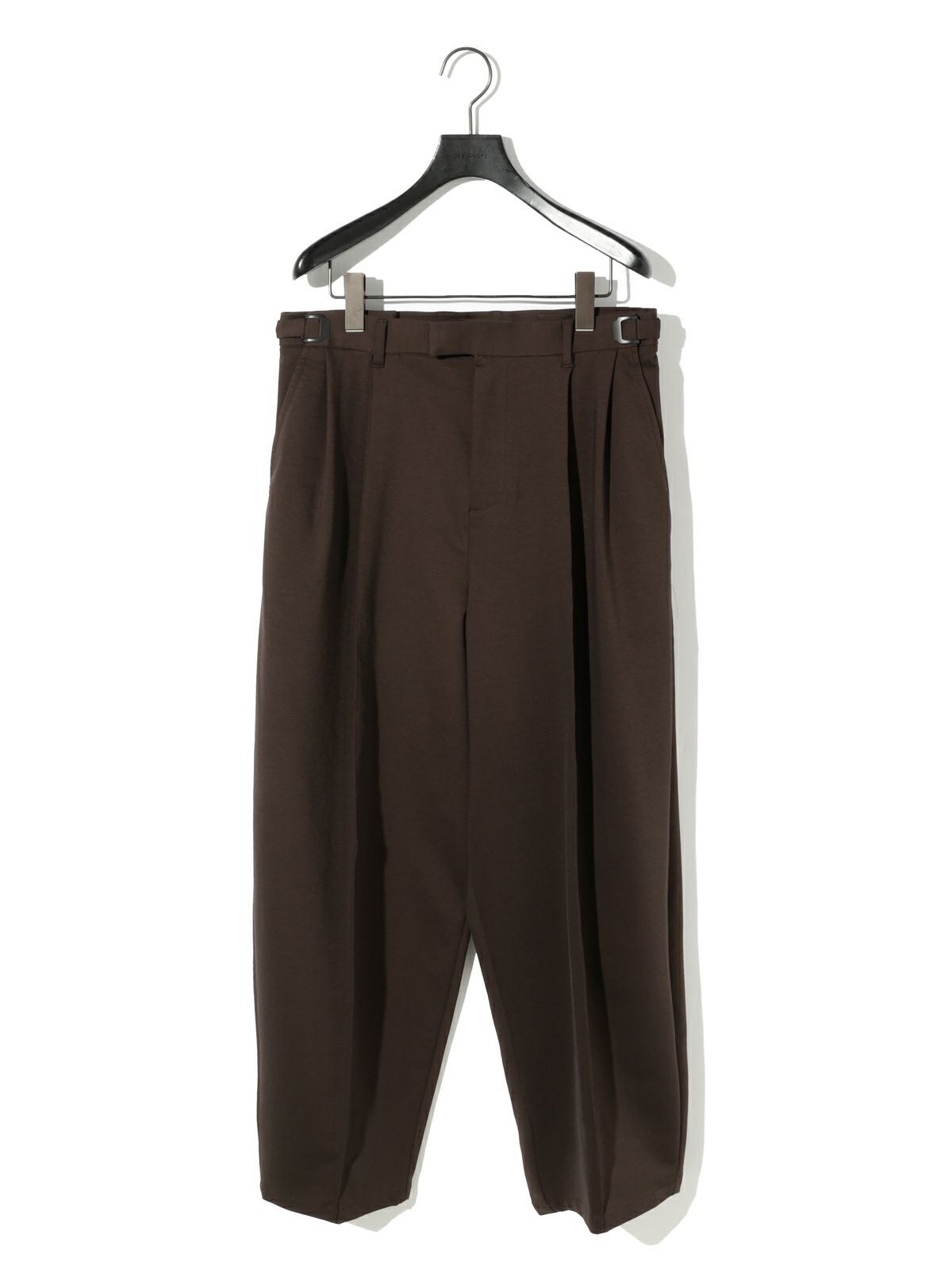 MIDIUMISOLID Men's コンプレッションストレッチテーパードパンツ[A