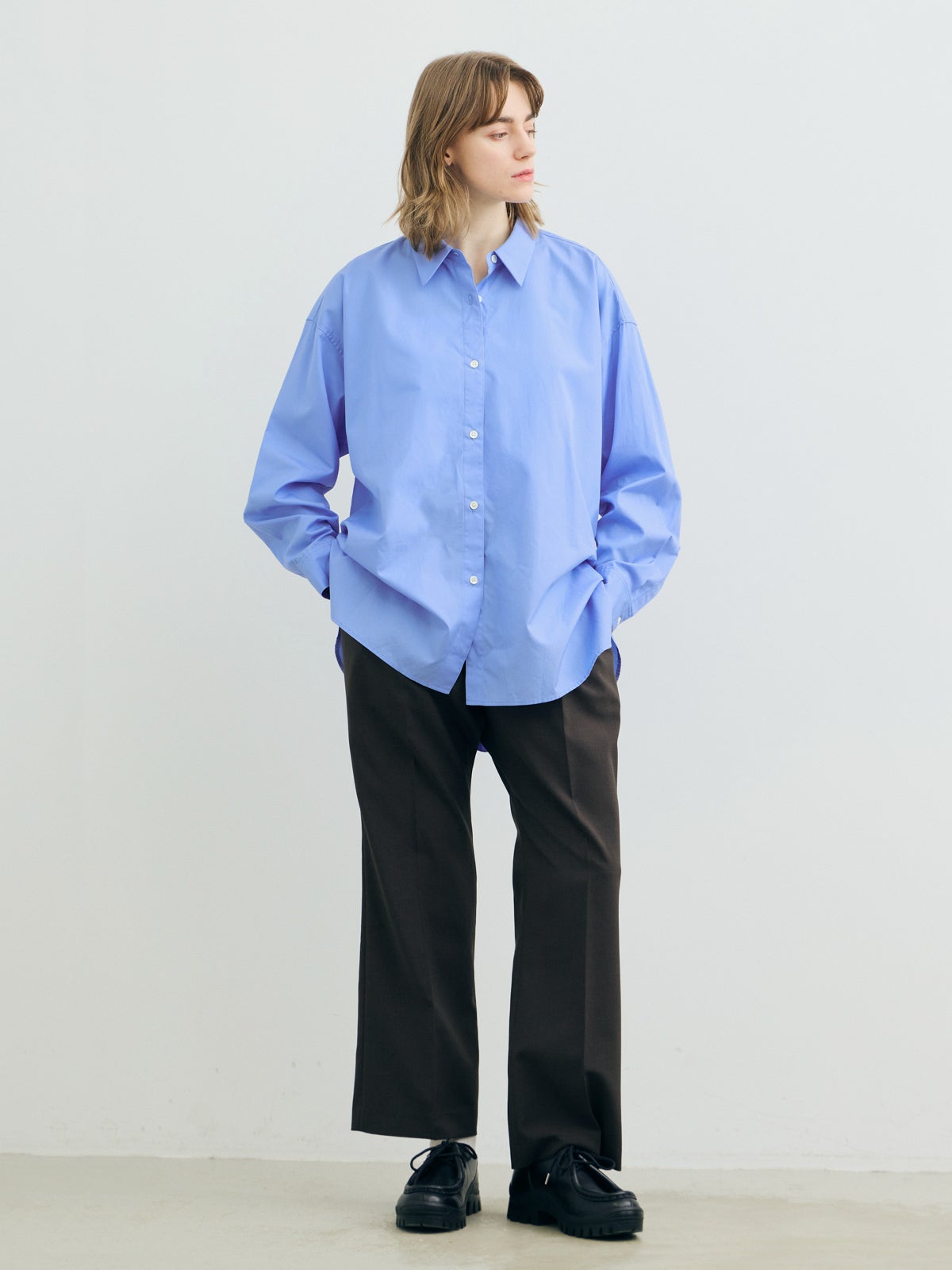 back cocoon regular shirt