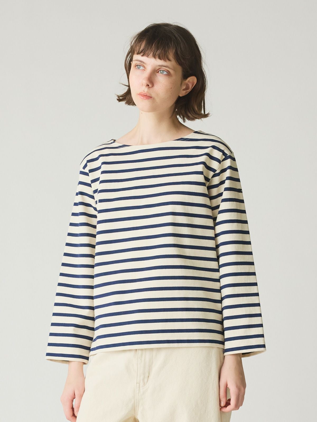 MidiUmi ボーダーワイドプルオーバー｜ MARcourt ONLINE STORE