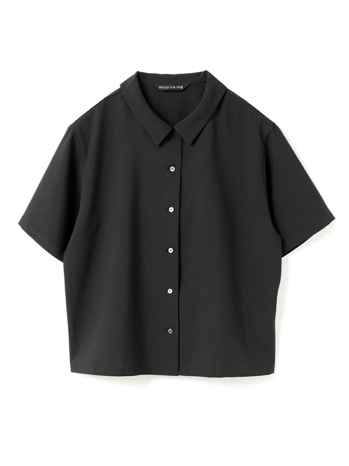 mizuiro ind ポプリンハーフスリーブシャツ｜ MARcourt ONLINE STORE