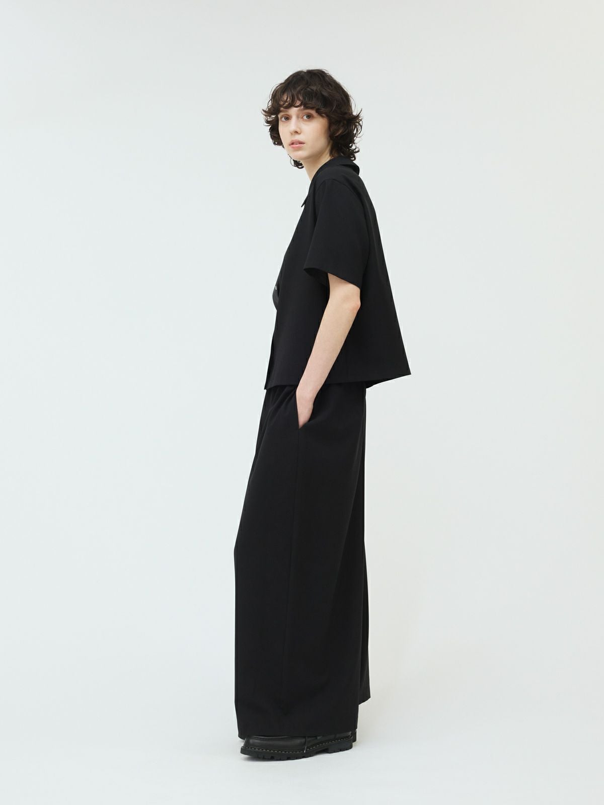 mizuiro ind ポプリンハーフスリーブシャツ｜ MARcourt ONLINE STORE