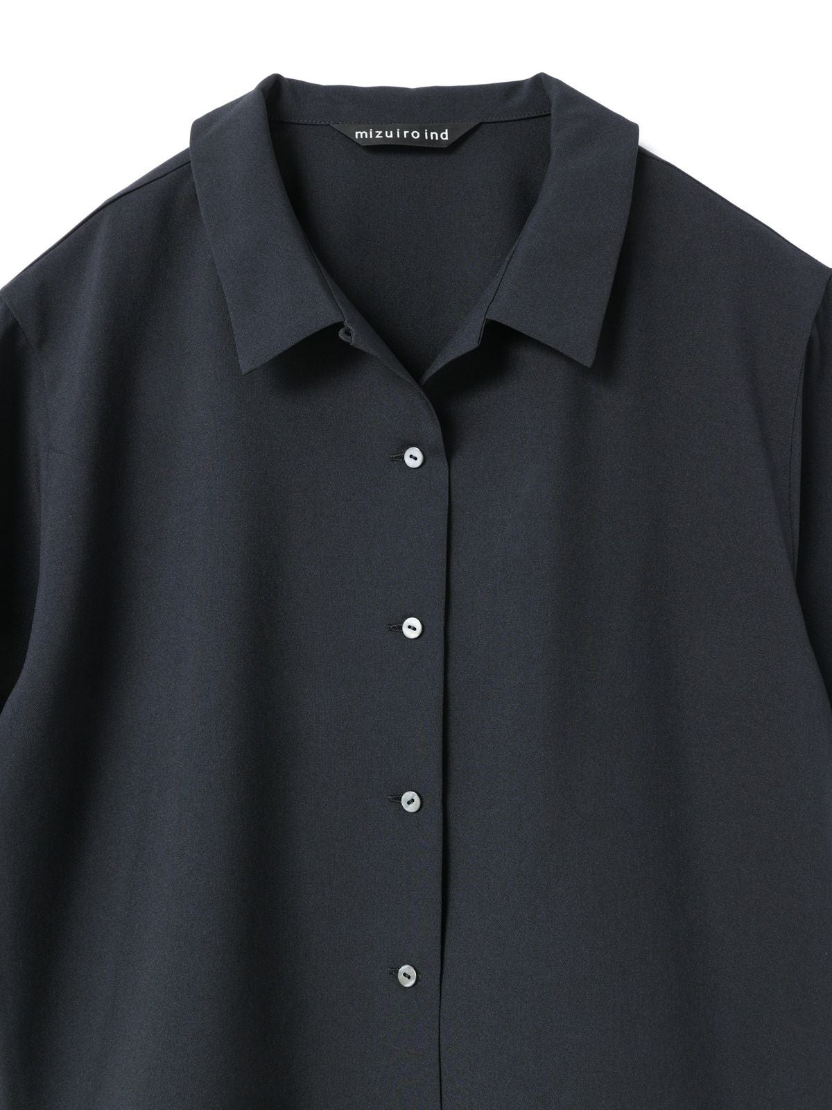 mizuiro ind ポプリンハーフスリーブシャツ｜ MARcourt ONLINE STORE