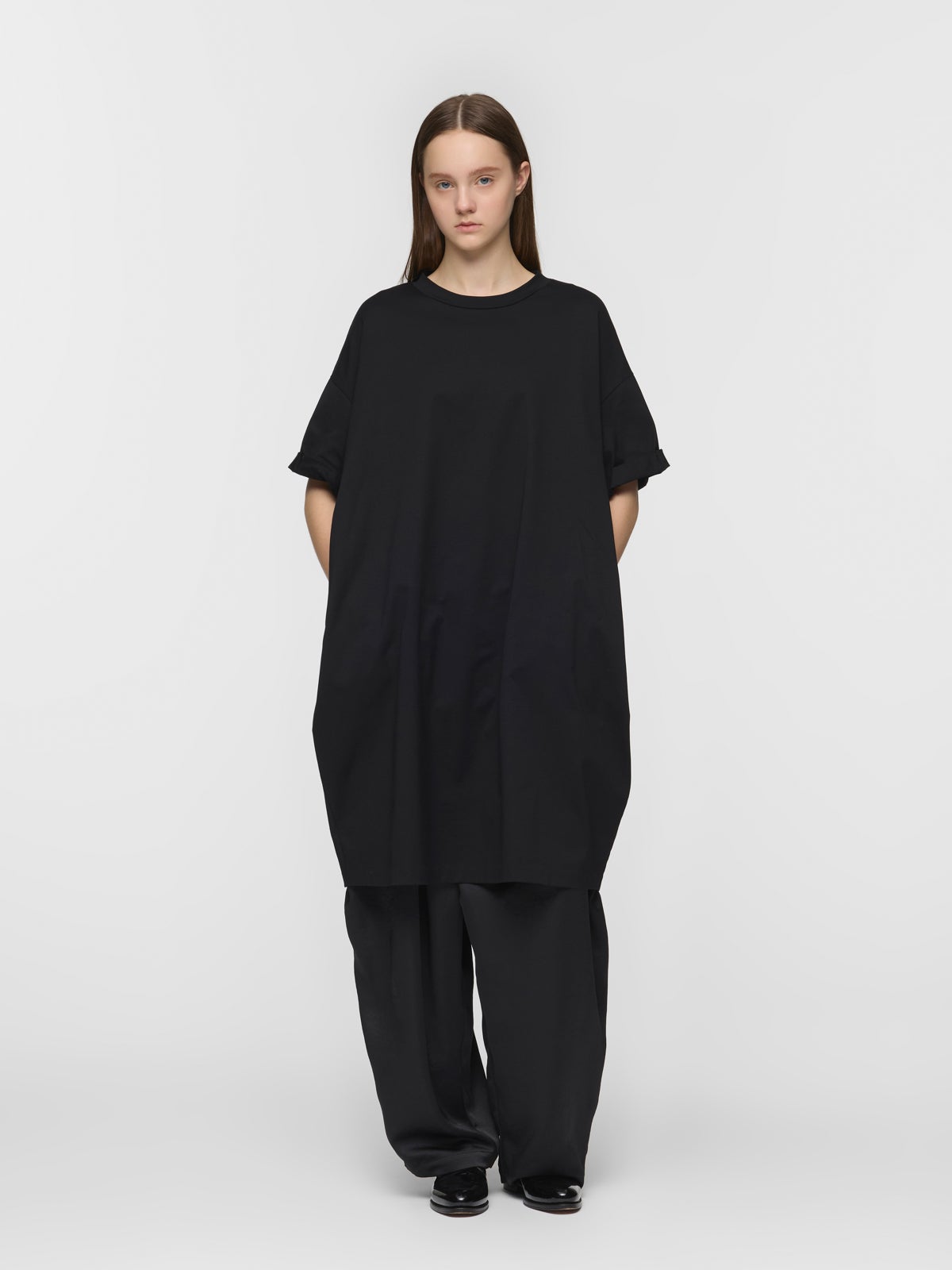 mizuiro ind サテンワイドカーゴパンツ｜ MARcourt ONLINE STORE