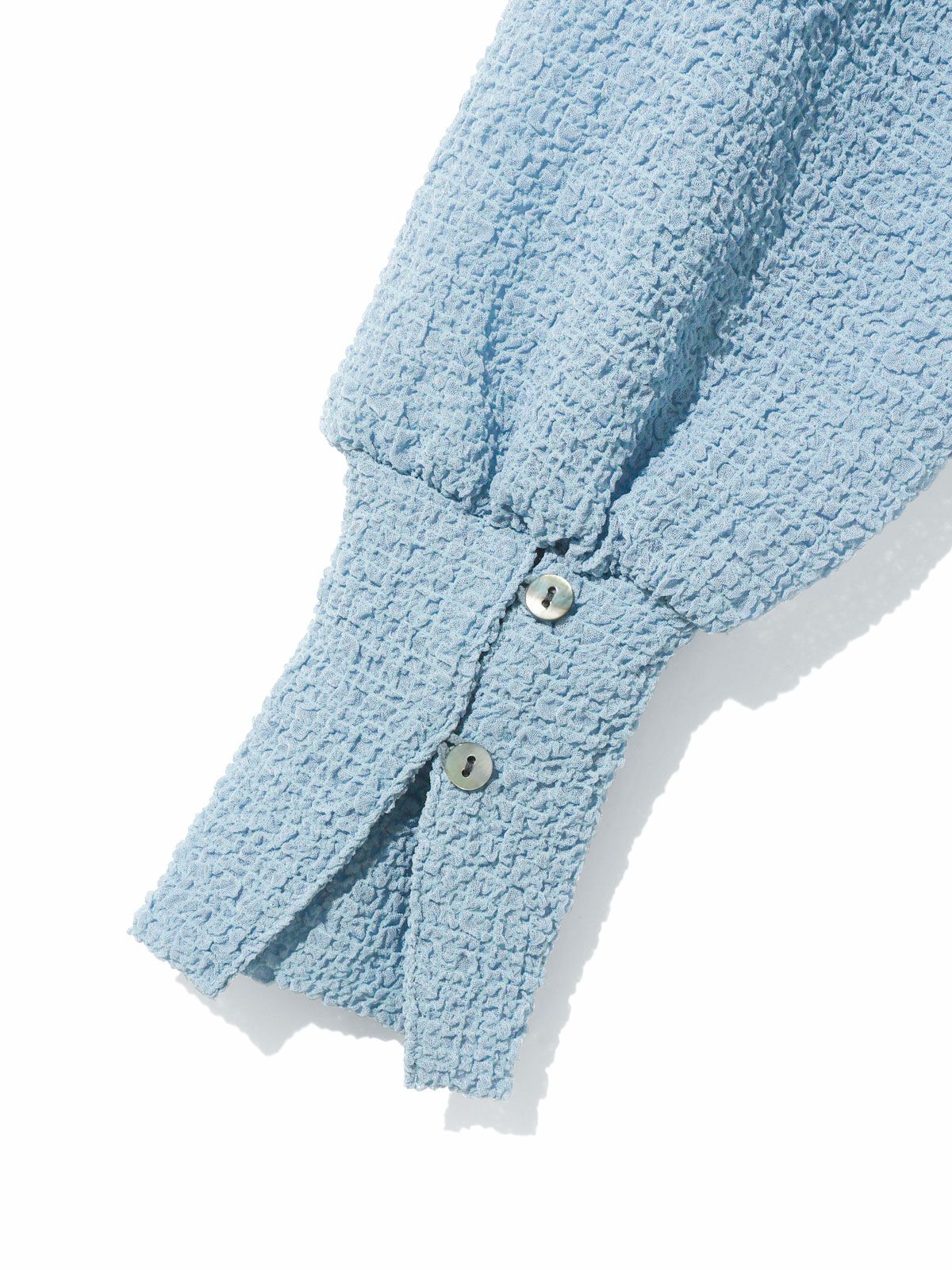 MIDIUMISOLID for Ladies シアークルーネックショートカーディガン[A