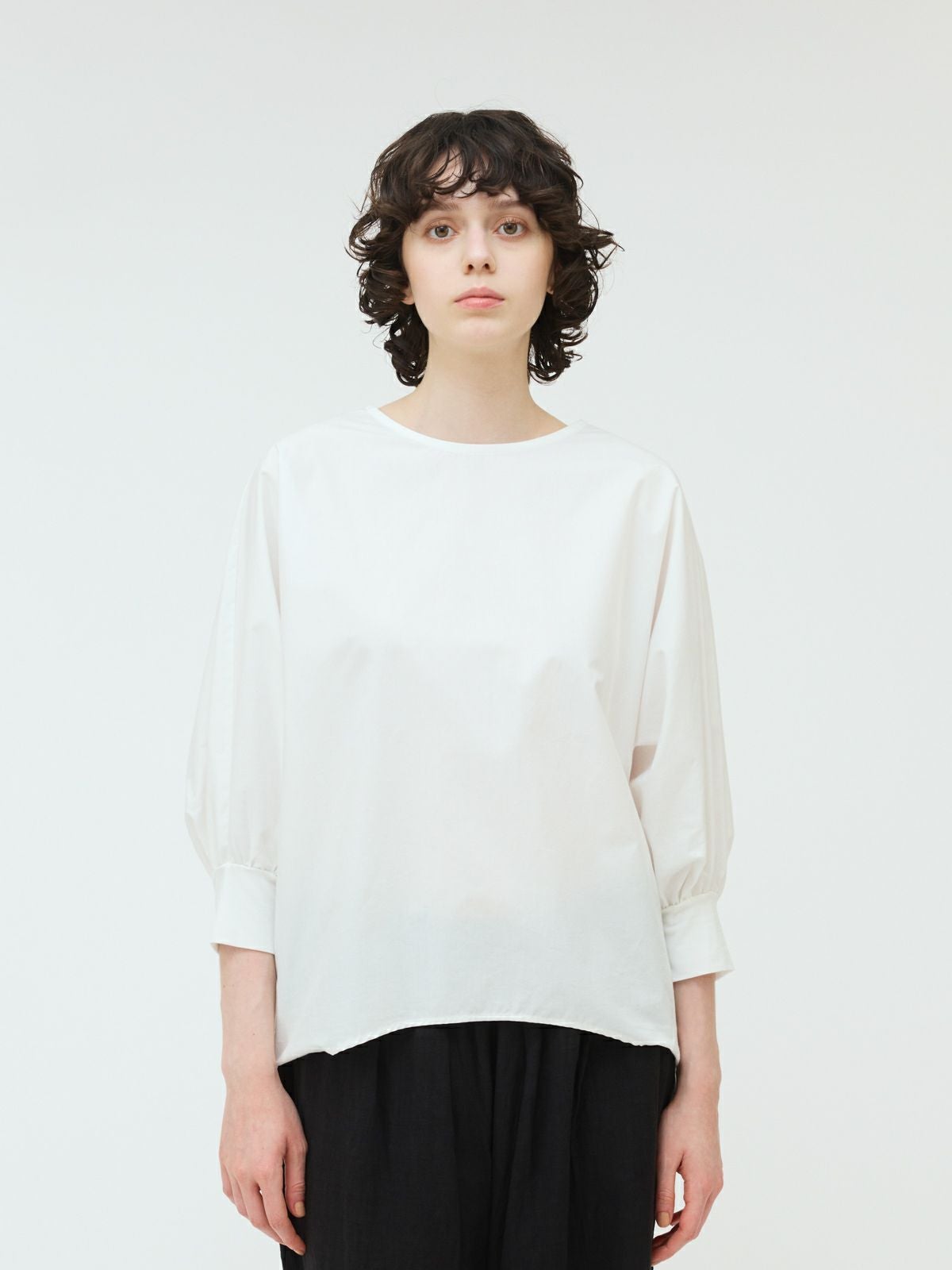 mizuiro ind ボートネックコクーンプルオーバー｜ MARcourt ONLINE