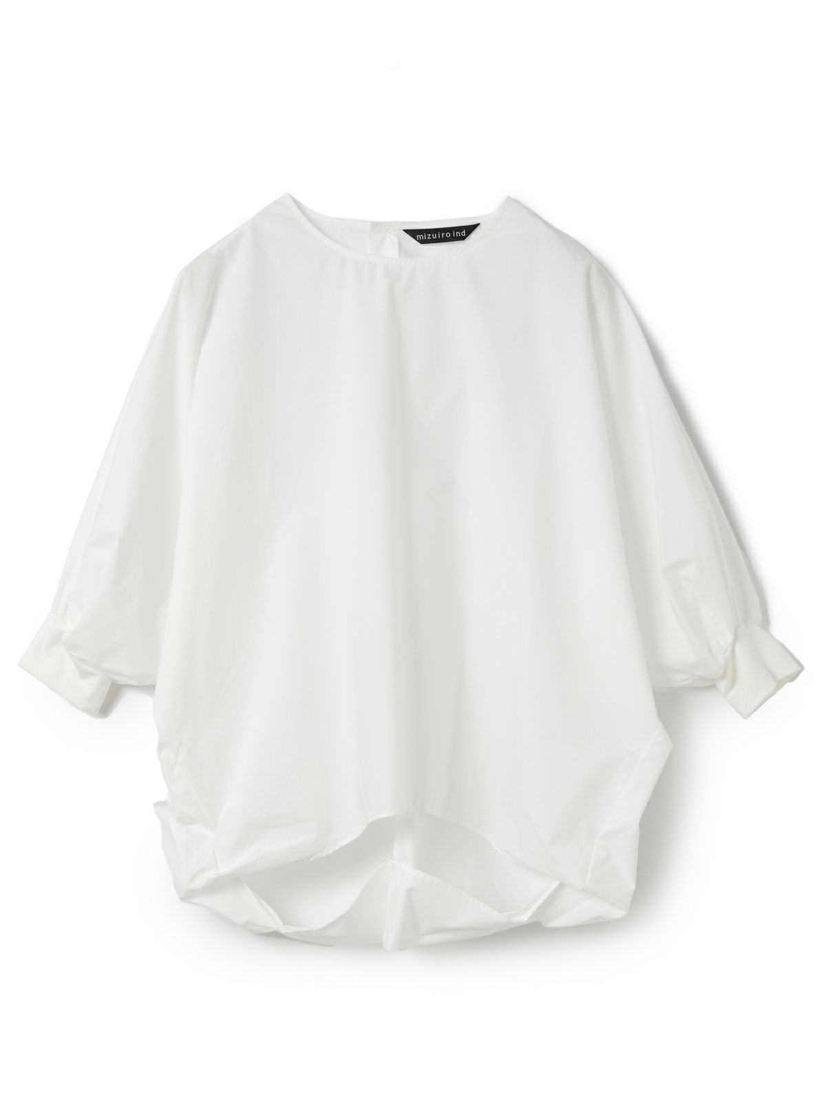 mizuiro ind ボートネックコクーンプルオーバー｜ MARcourt ONLINE