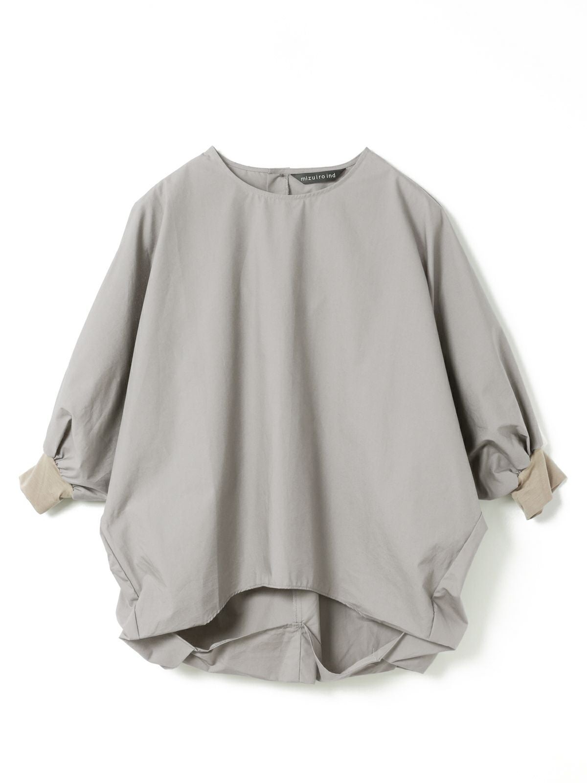 mizuiro ind ボートネックコクーンプルオーバー｜ MARcourt ONLINE