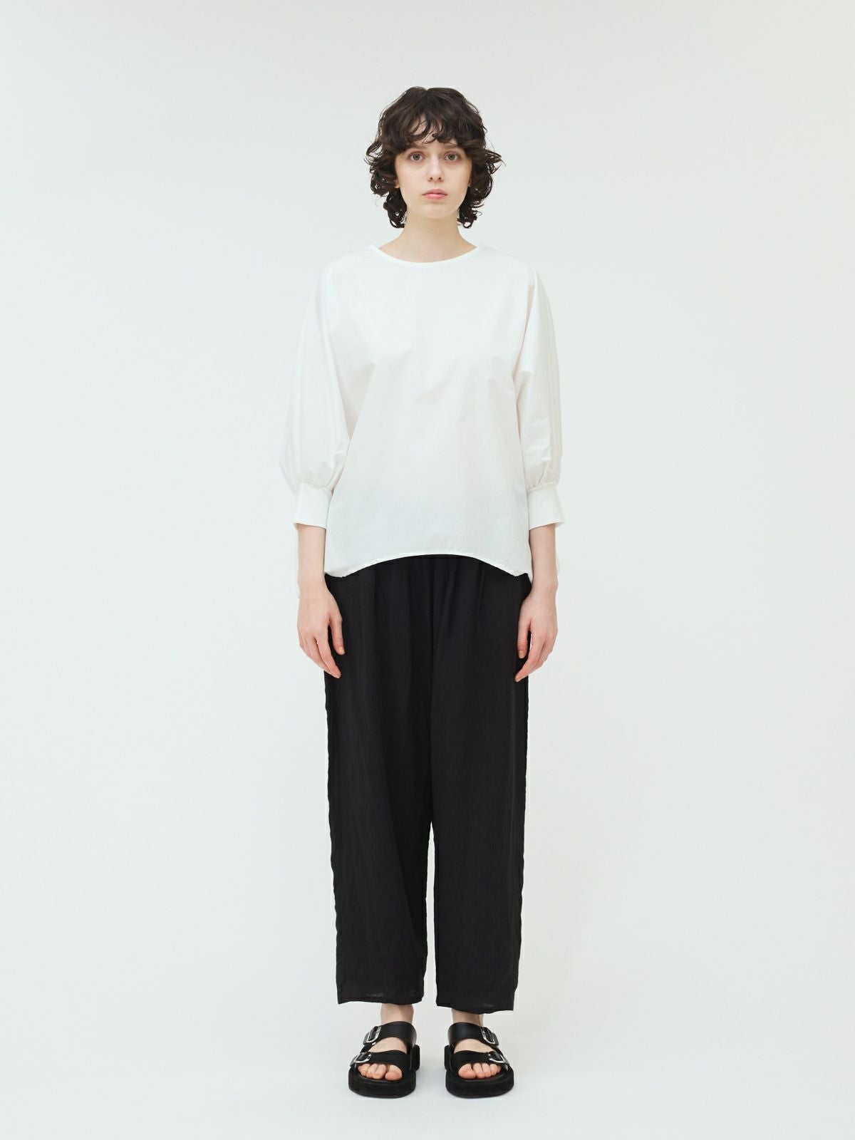mizuiro ind ボートネックコクーンプルオーバー｜ MARcourt ONLINE