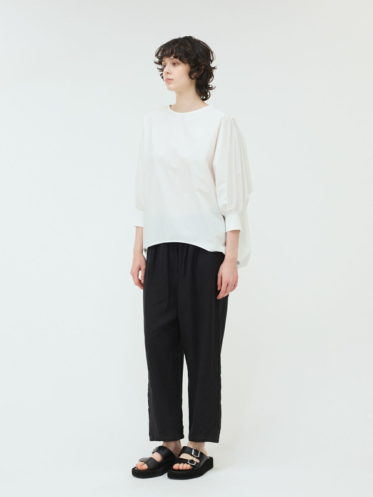 mizuiro ind ボートネックコクーンプルオーバー｜ MARcourt ONLINE