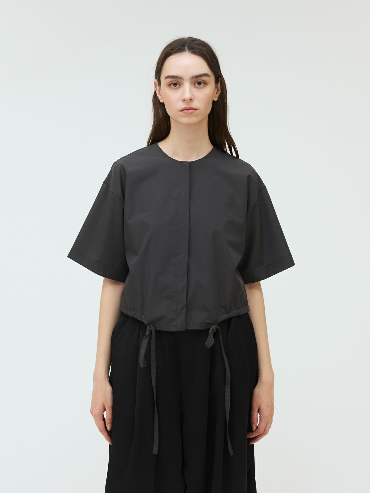 mizuiro ind ドローストリングシャツ｜ MARcourt ONLINE STORE
