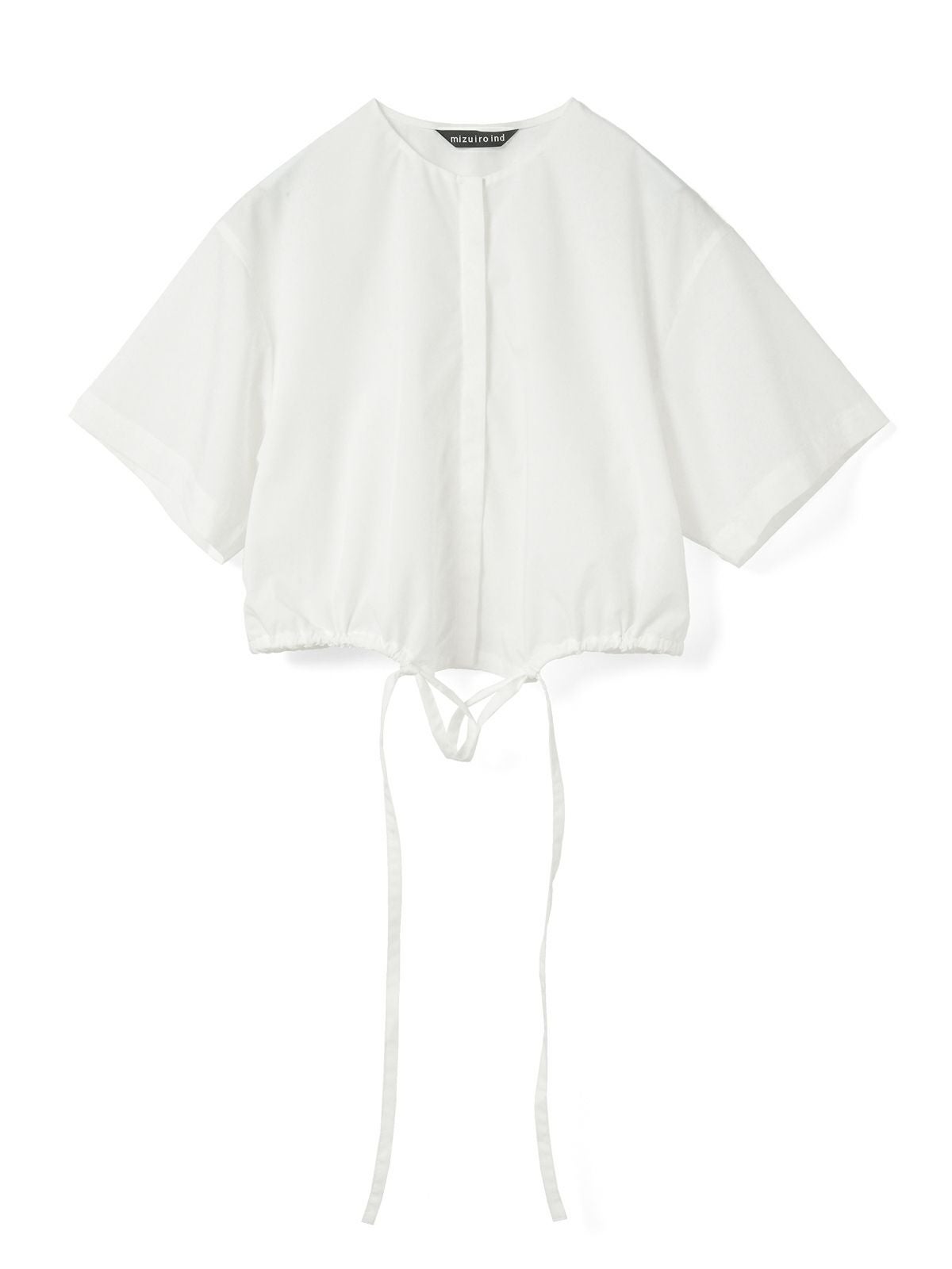 mizuiro ind ドローストリングシャツ｜ MARcourt ONLINE STORE