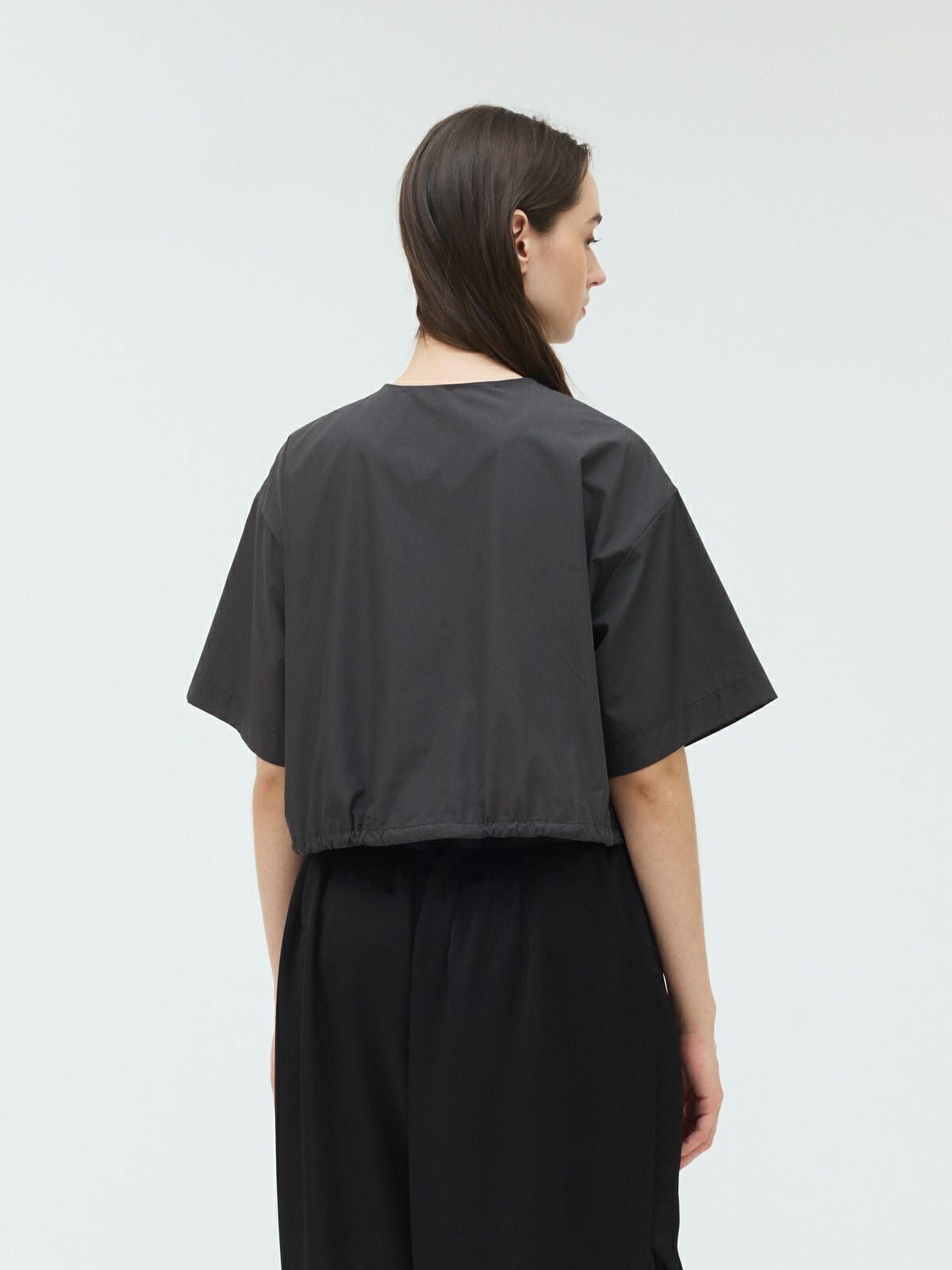 鮫太郎ページ mizuiro ind ドローストリングシャツ｜ MARcourt ONLINE STORE