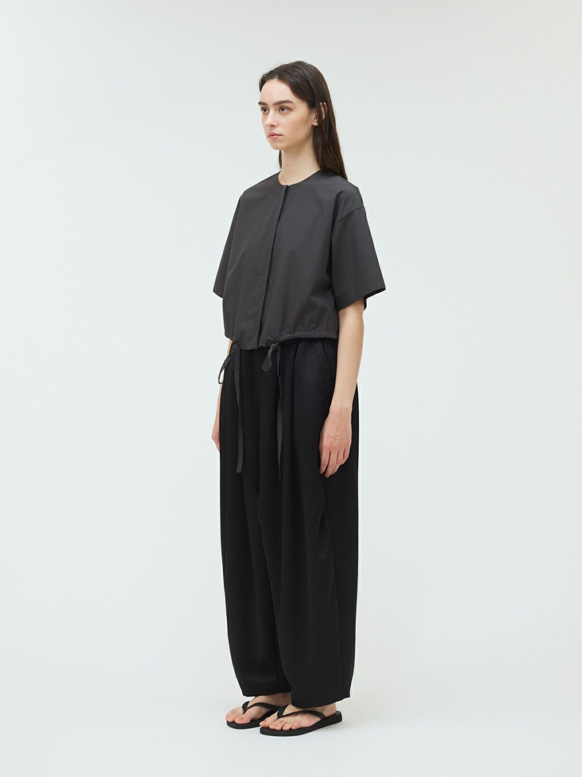 mizuiro ind ドローストリングシャツ｜ MARcourt ONLINE STORE