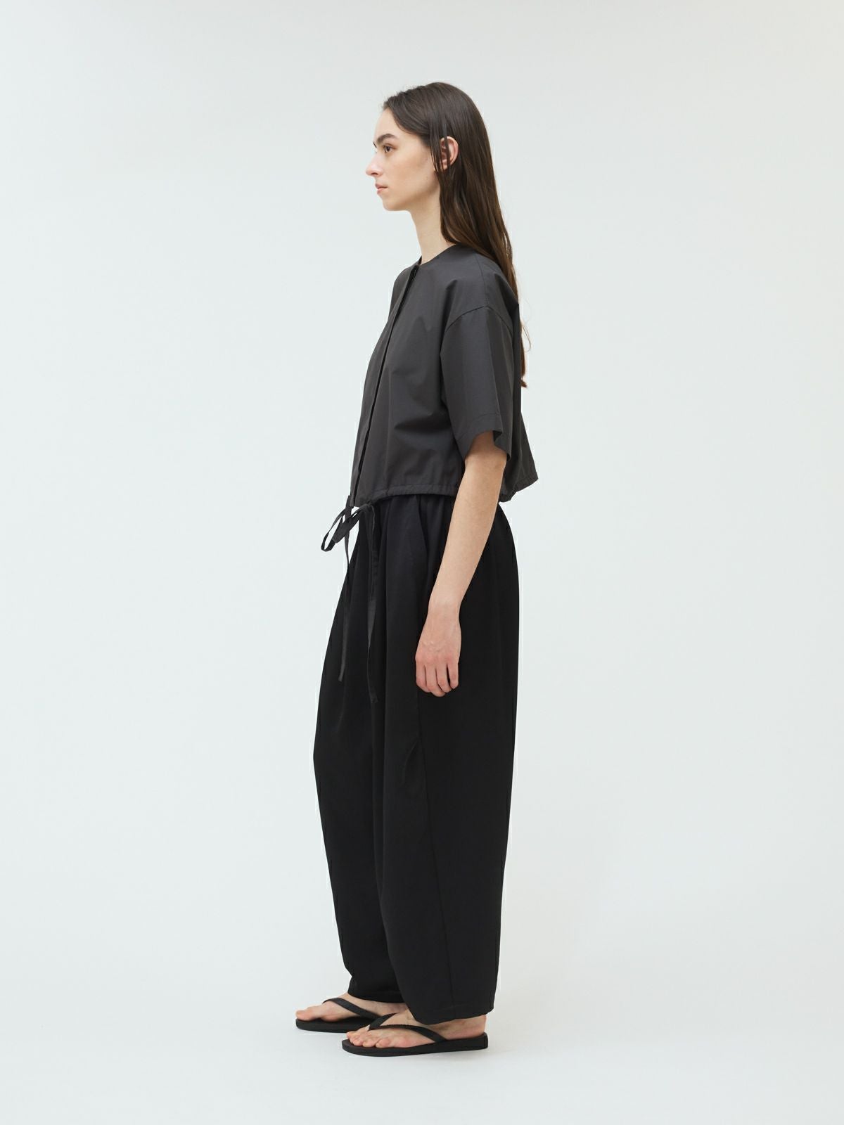 mizuiro ind ドローストリングシャツ｜ MARcourt ONLINE STORE