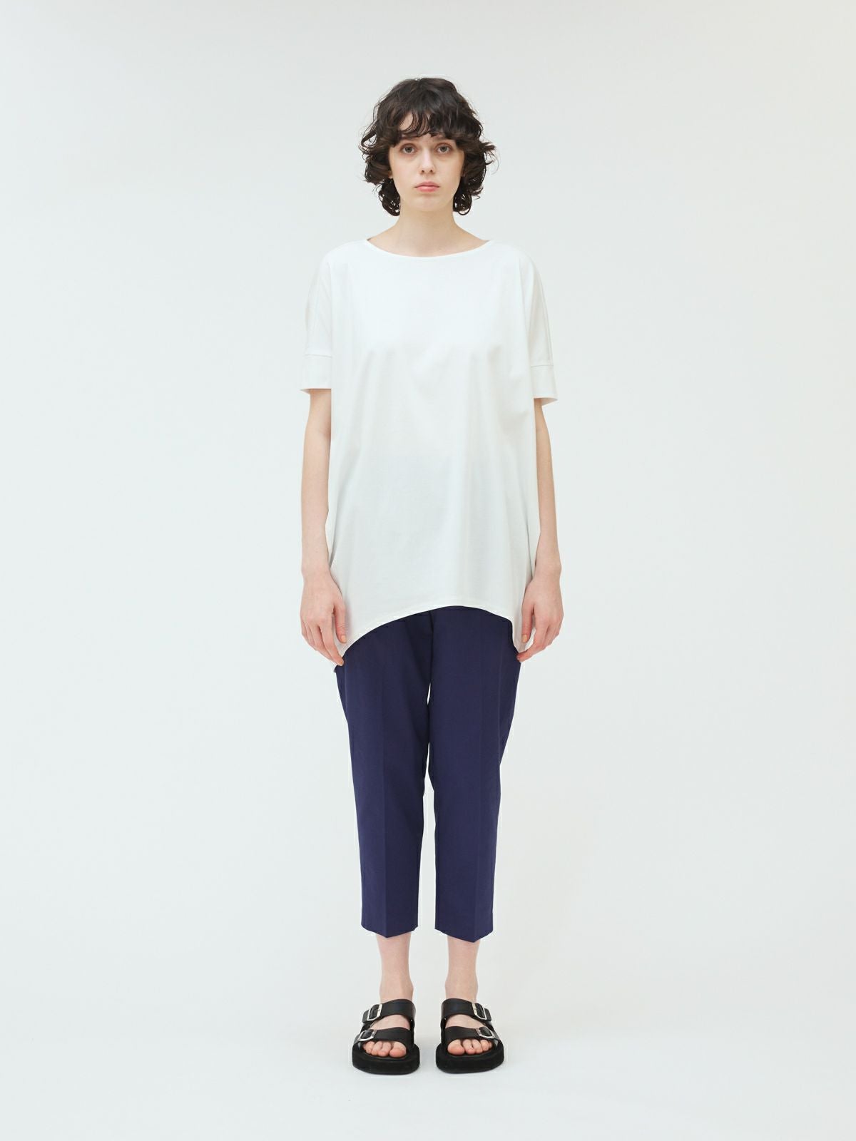 mizuiro ind ボートネックコクーンプルオーバー｜ MARcourt ONLINE