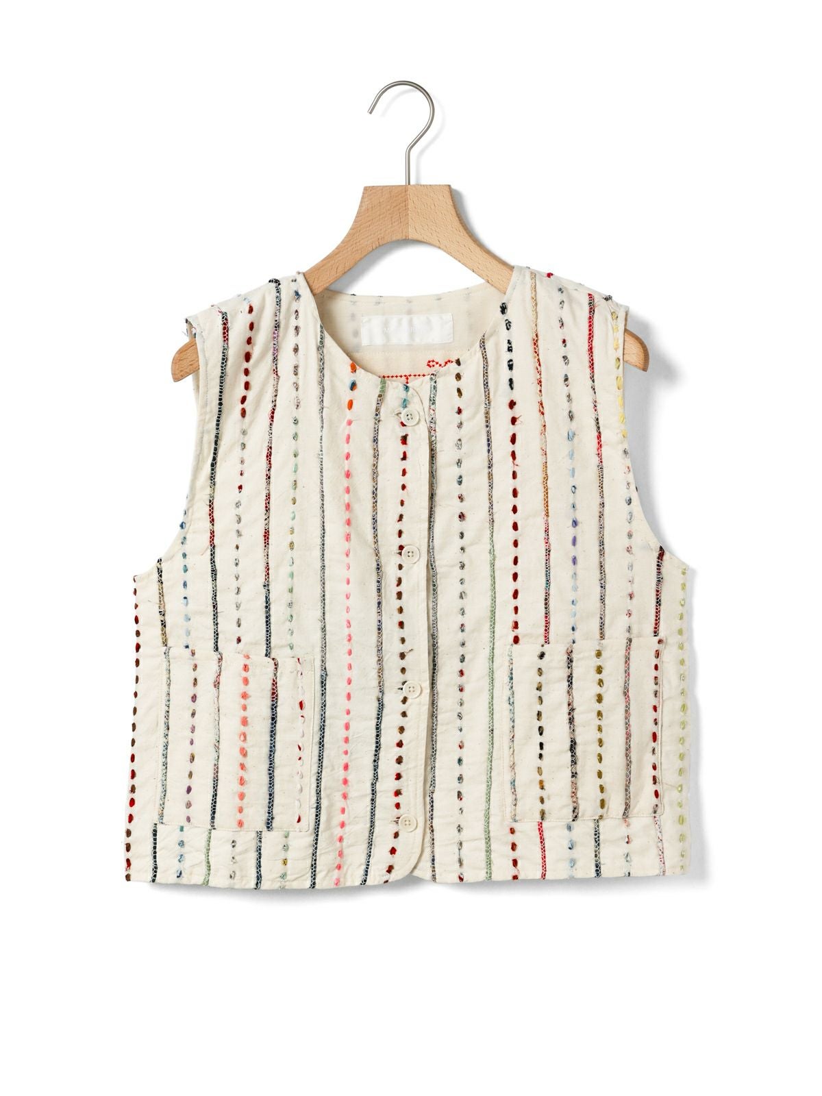 MARMARMAR 刺繍ショートベスト｜ MARcourt ONLINE STORE - マーコート