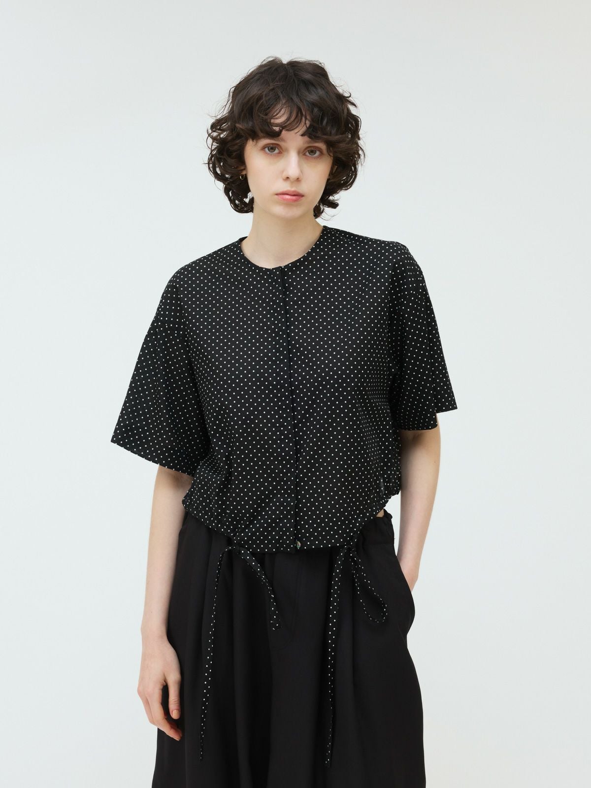 mizuiro ind タイルレースシャツ mizuiro ind タイルレースシャツ｜ MARcourt ONLINE STORE