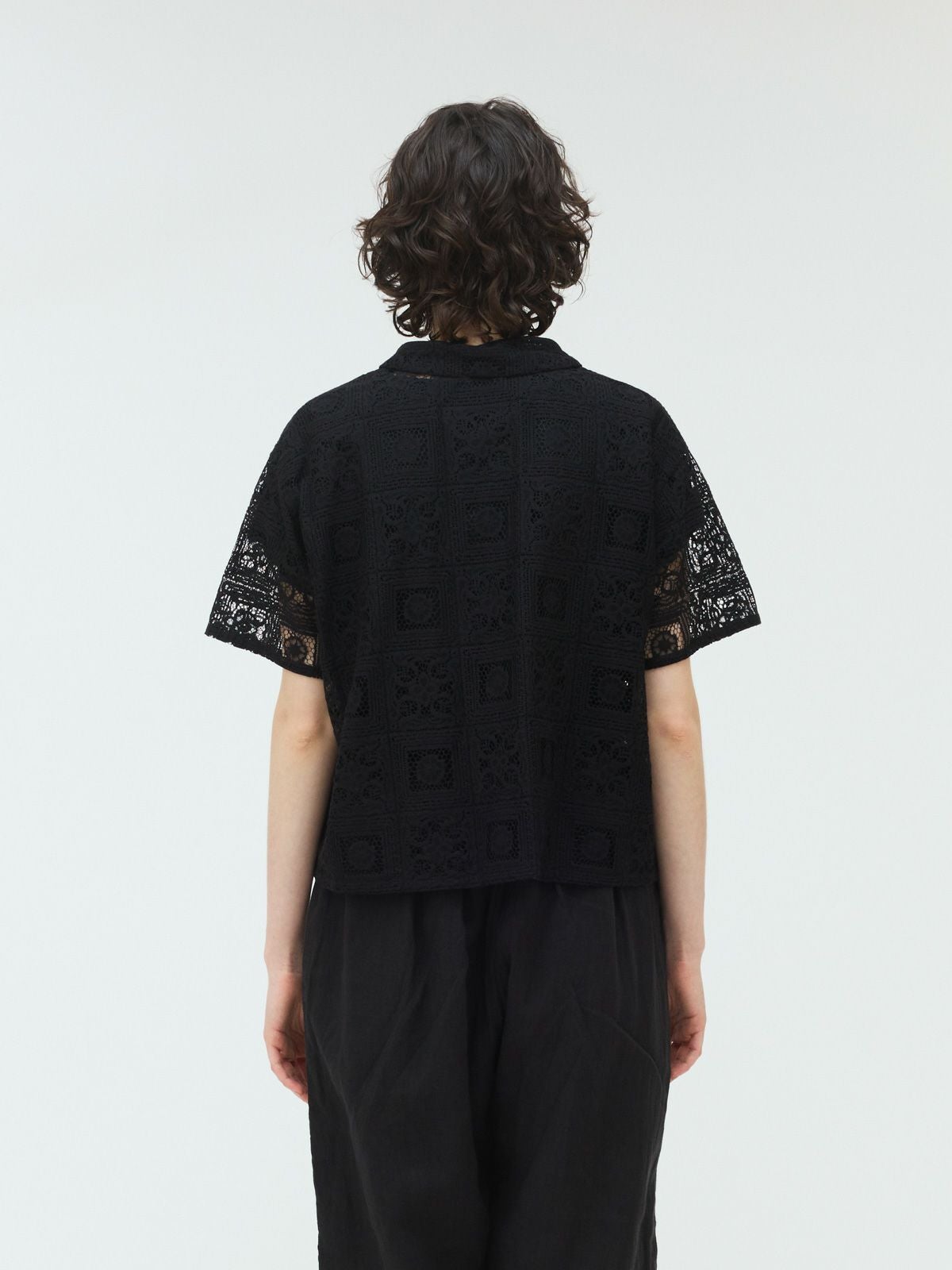 mizuiro ind タイルレースシャツ｜ MARcourt ONLINE STORE