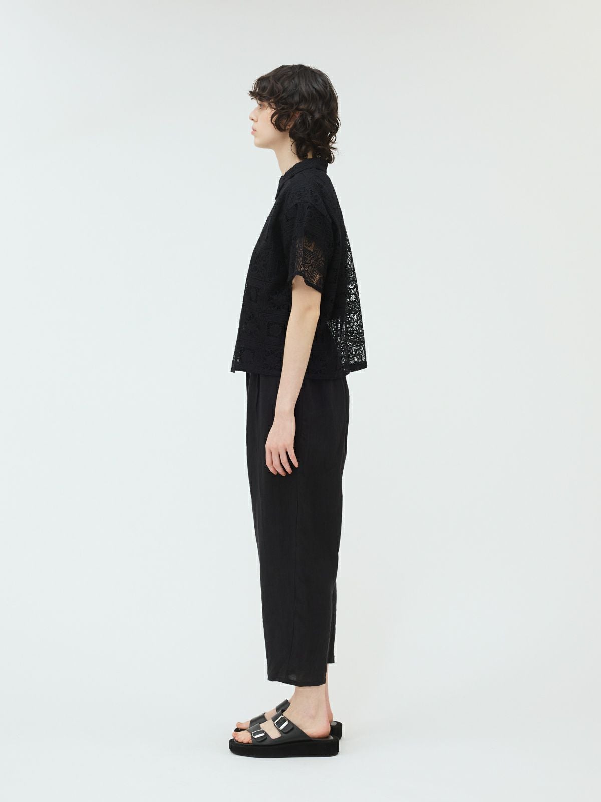 mizuiro ind タイルレースシャツ｜ MARcourt ONLINE STORE