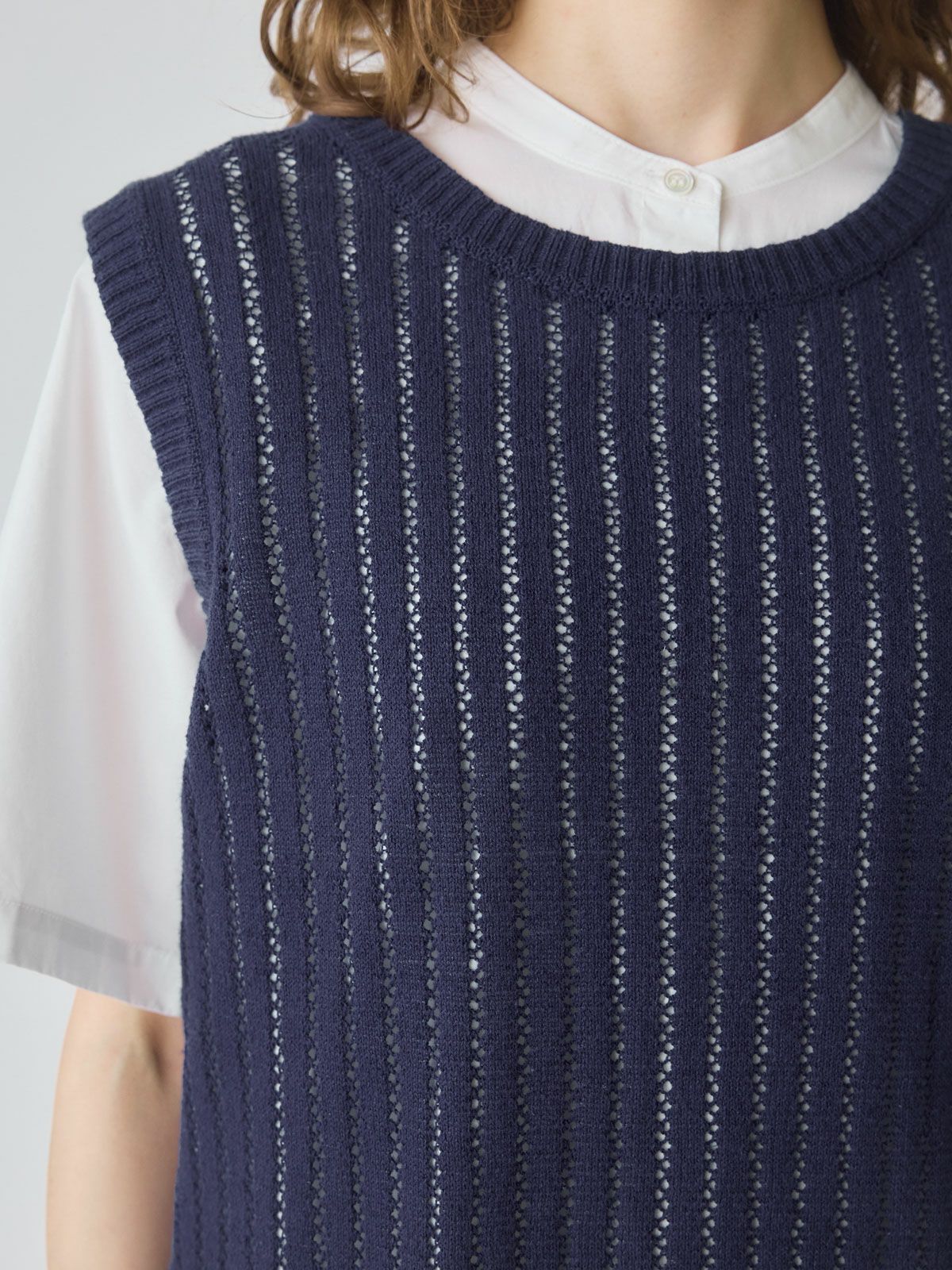 MidiUmi 柄編み2WAYベスト｜ MARcourt ONLINE STORE - マーコート