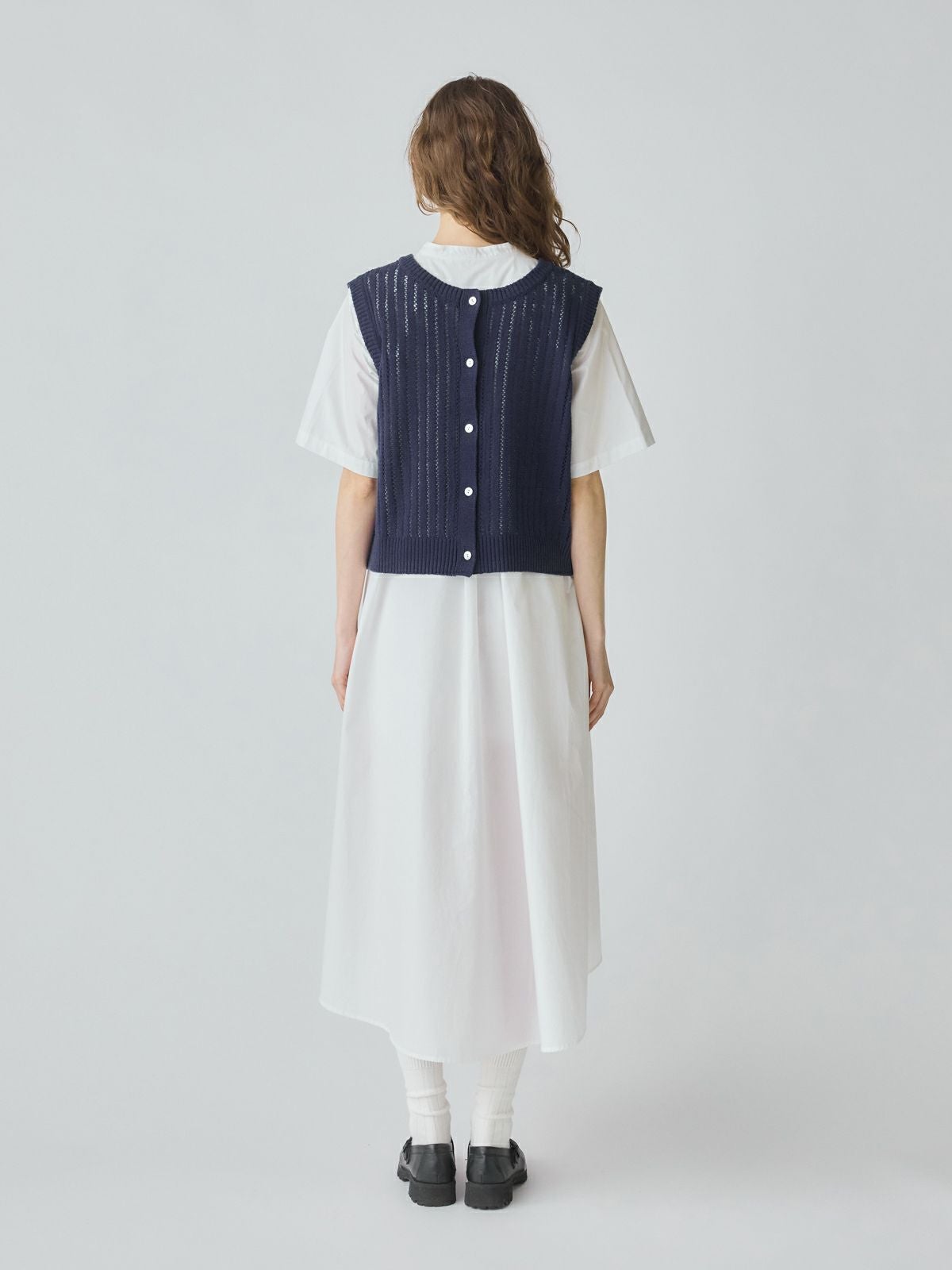 MidiUmi 柄編み2WAYベスト｜ MARcourt ONLINE STORE - マーコート