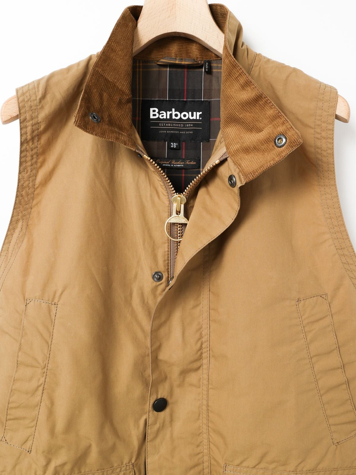 BARBOUR ベスト Westmorland Cotton Casual Gilet｜ MARcourt ONLINE