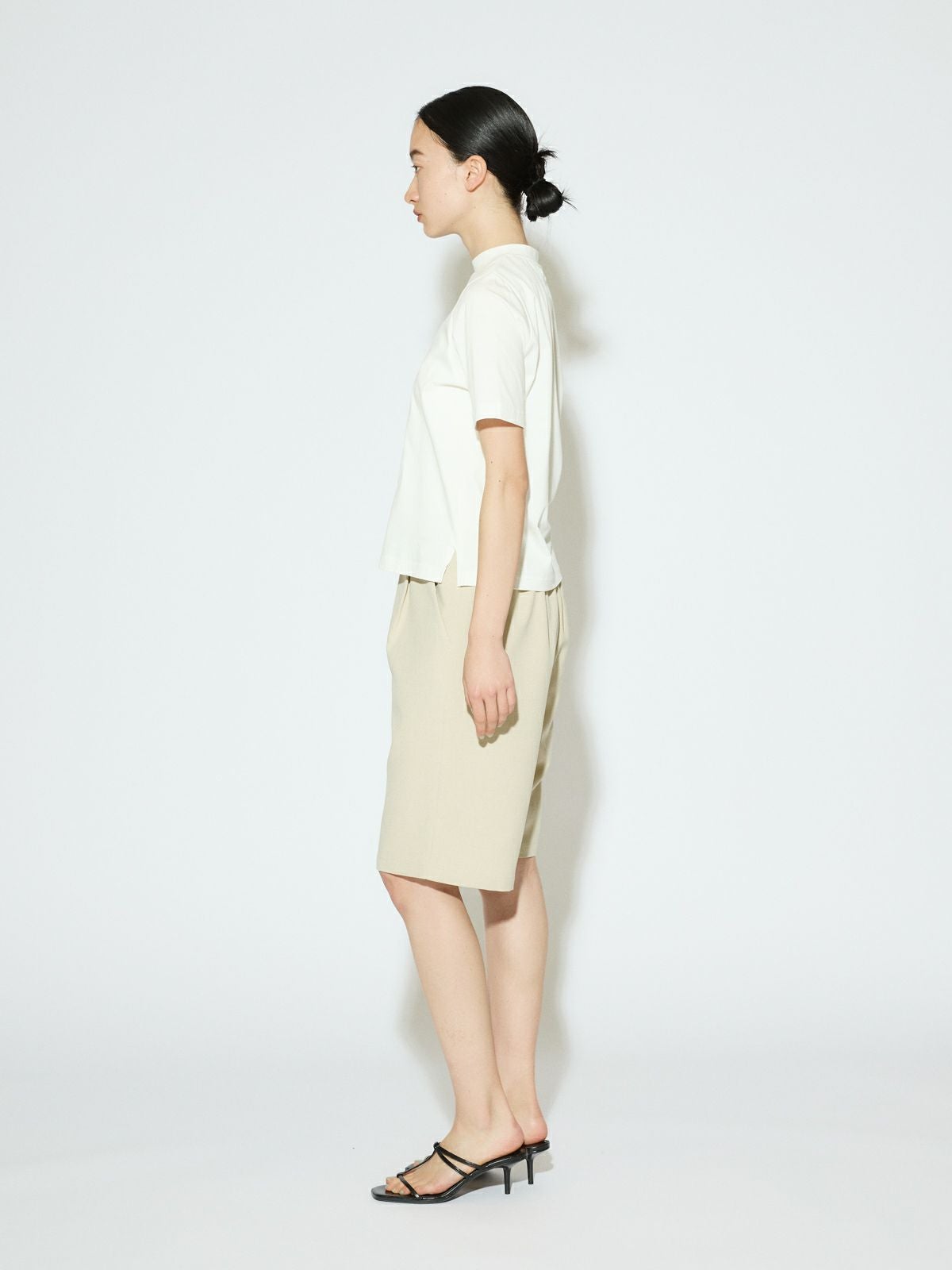 MIDIUMISOLID for Ladies イージーハーフスラックス｜ MARcourt ONLINE