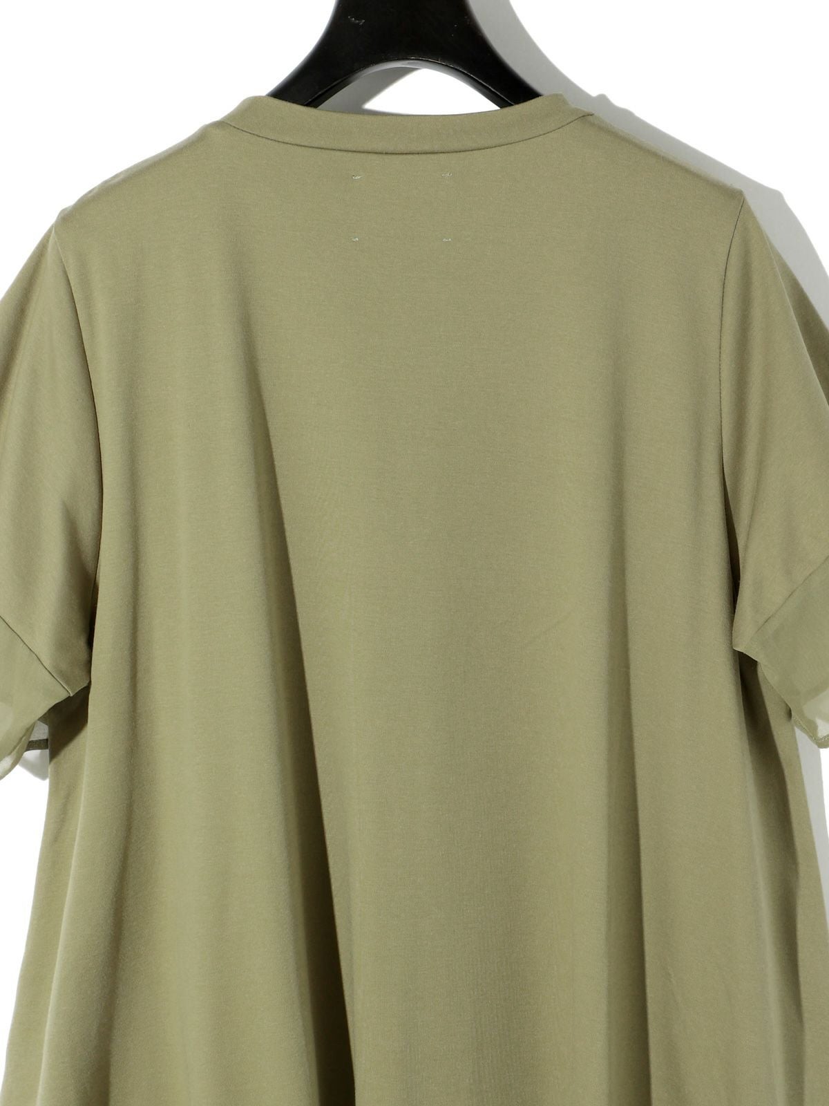 MIDIUMISOLID for Ladies スリーブスイッチングAラインワンピース[A