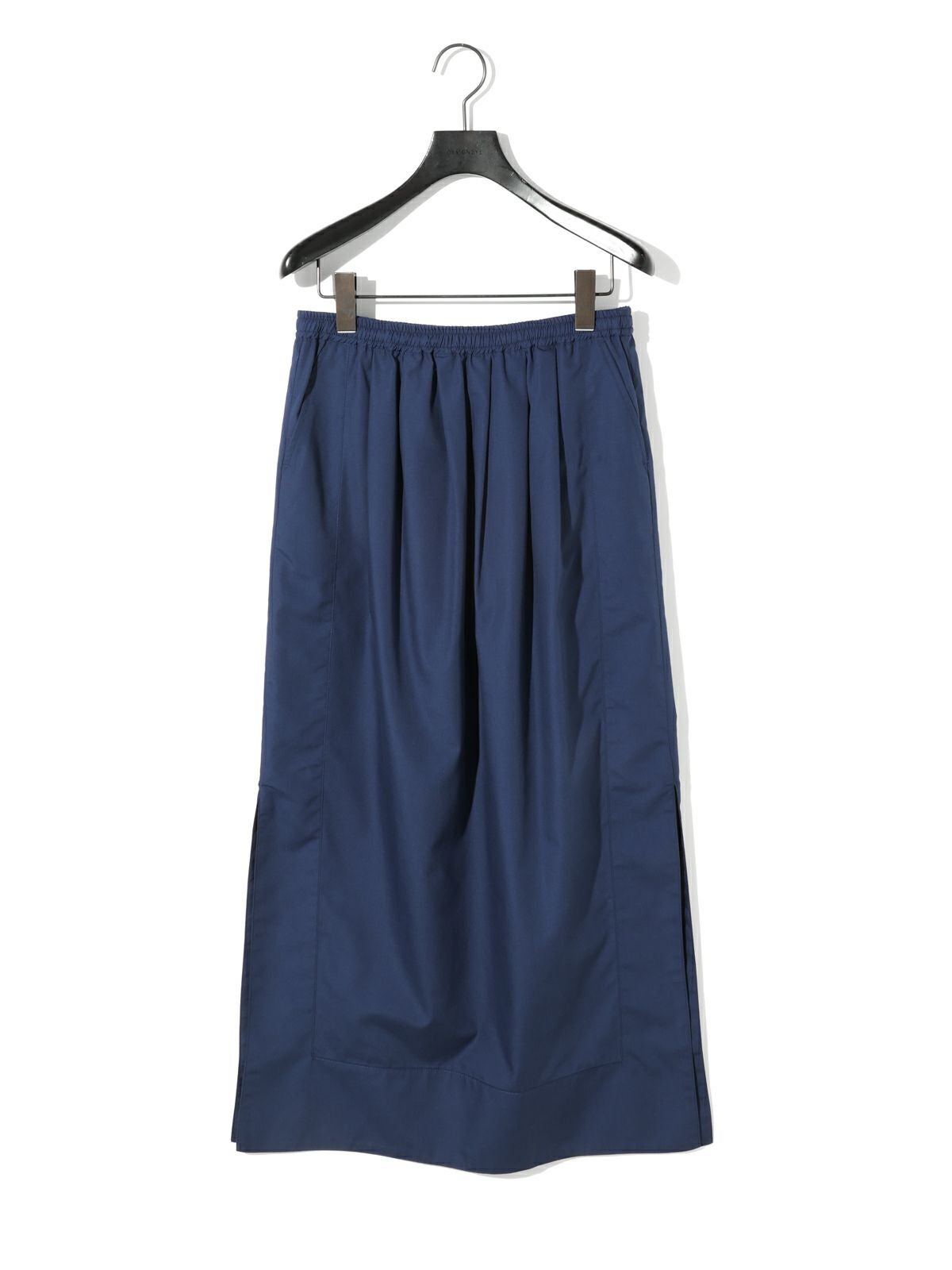 MIDIUMISOLID for Ladies サイドスイッチイージーロングスカート[A