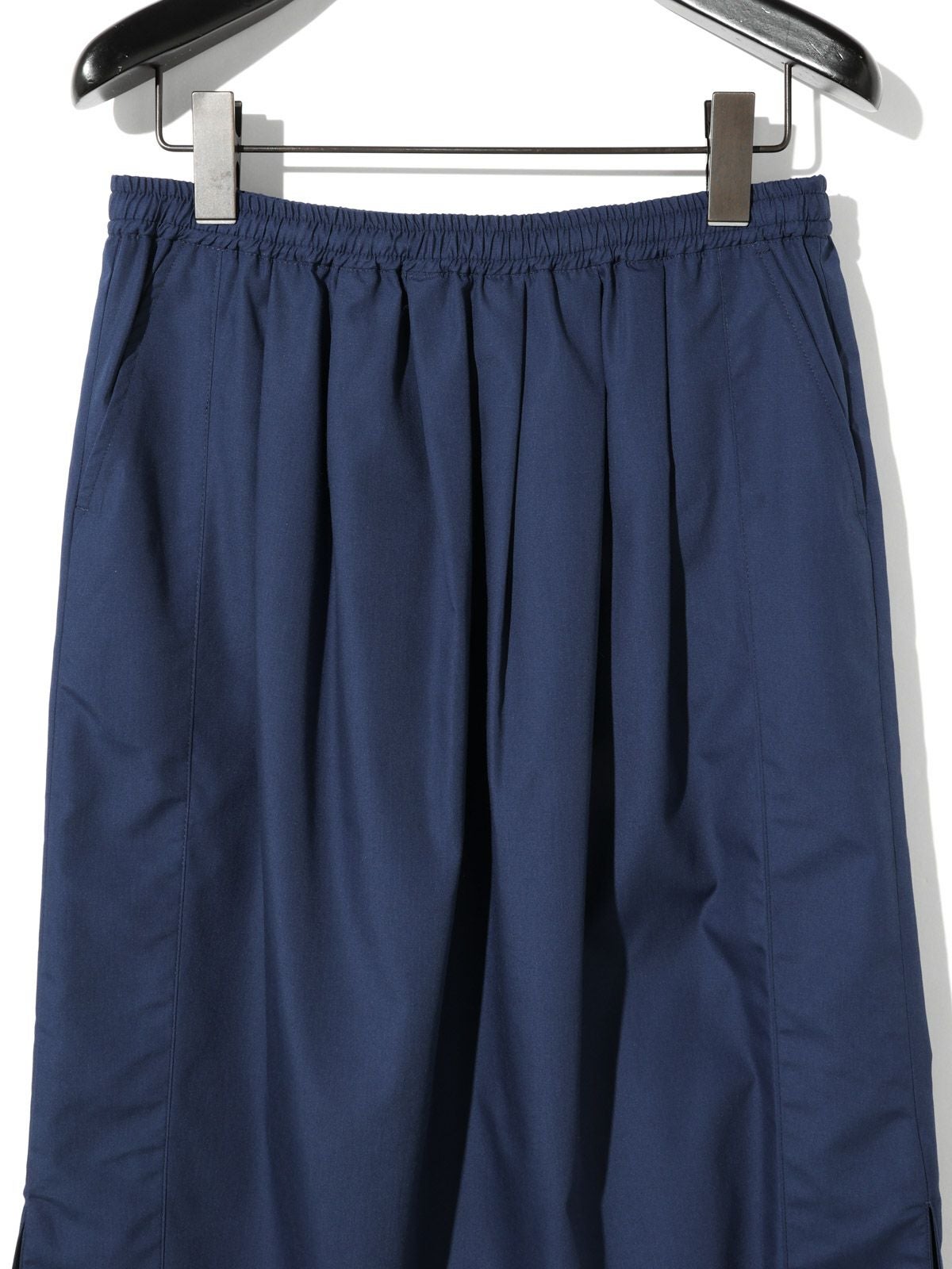 MIDIUMISOLID for Ladies サイドスイッチイージーロングスカート[A